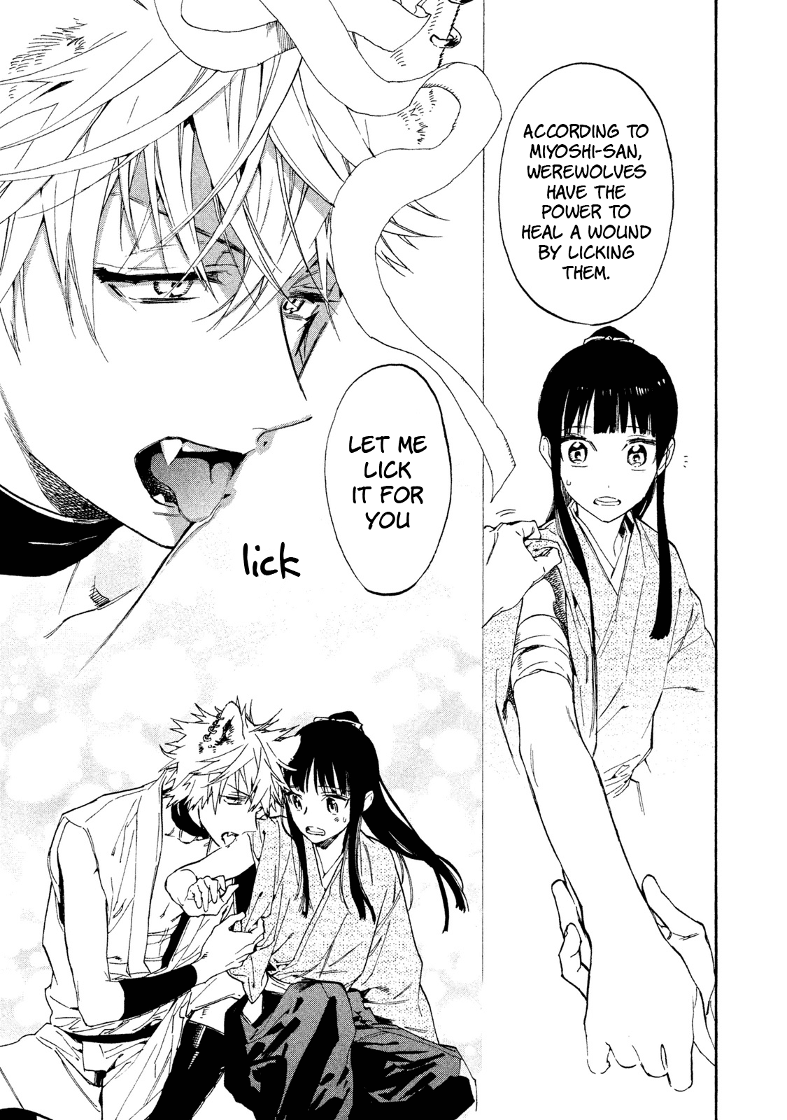 Sengoku Vamp Chapter 8 page 32 - Chapter 8: Werewolf Hideyoshi
