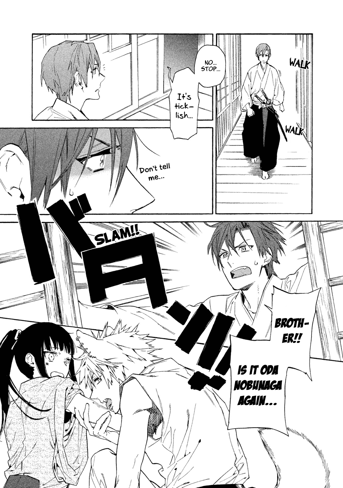 Sengoku Vamp Chapter 8 page 33 - Chapter 8: Werewolf Hideyoshi