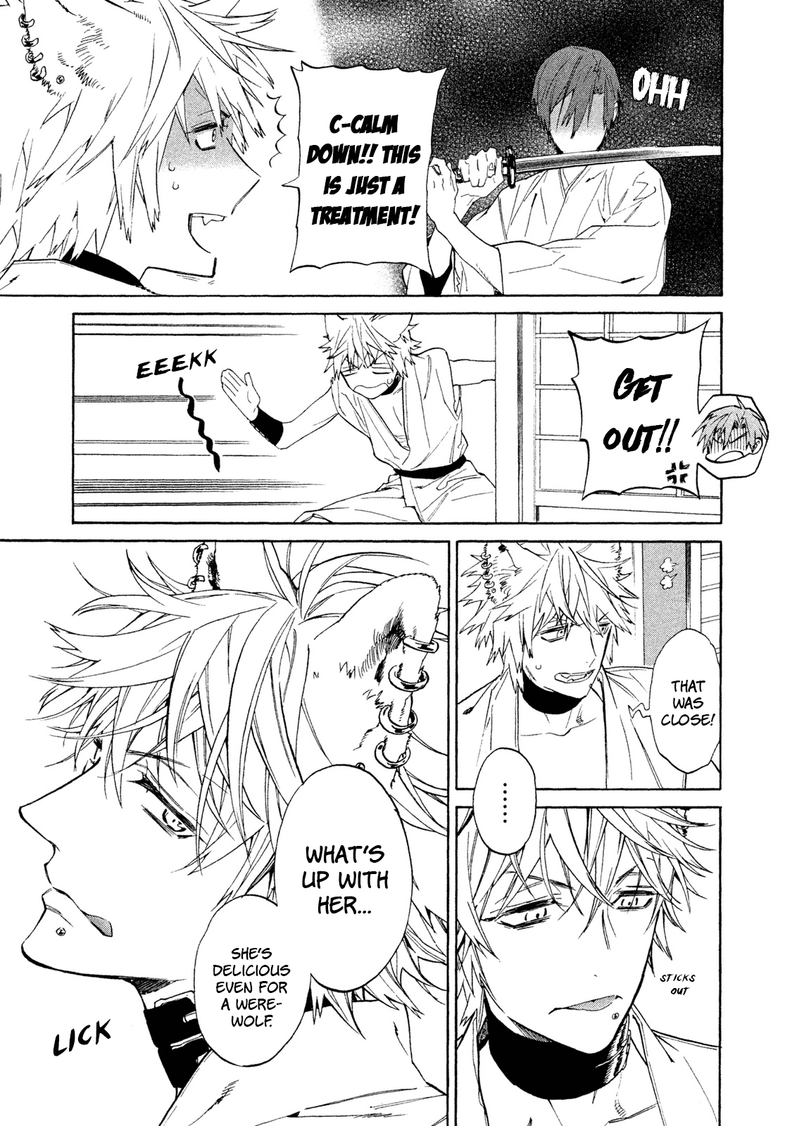 Sengoku Vamp Chapter 8 page 34 - Chapter 8: Werewolf Hideyoshi