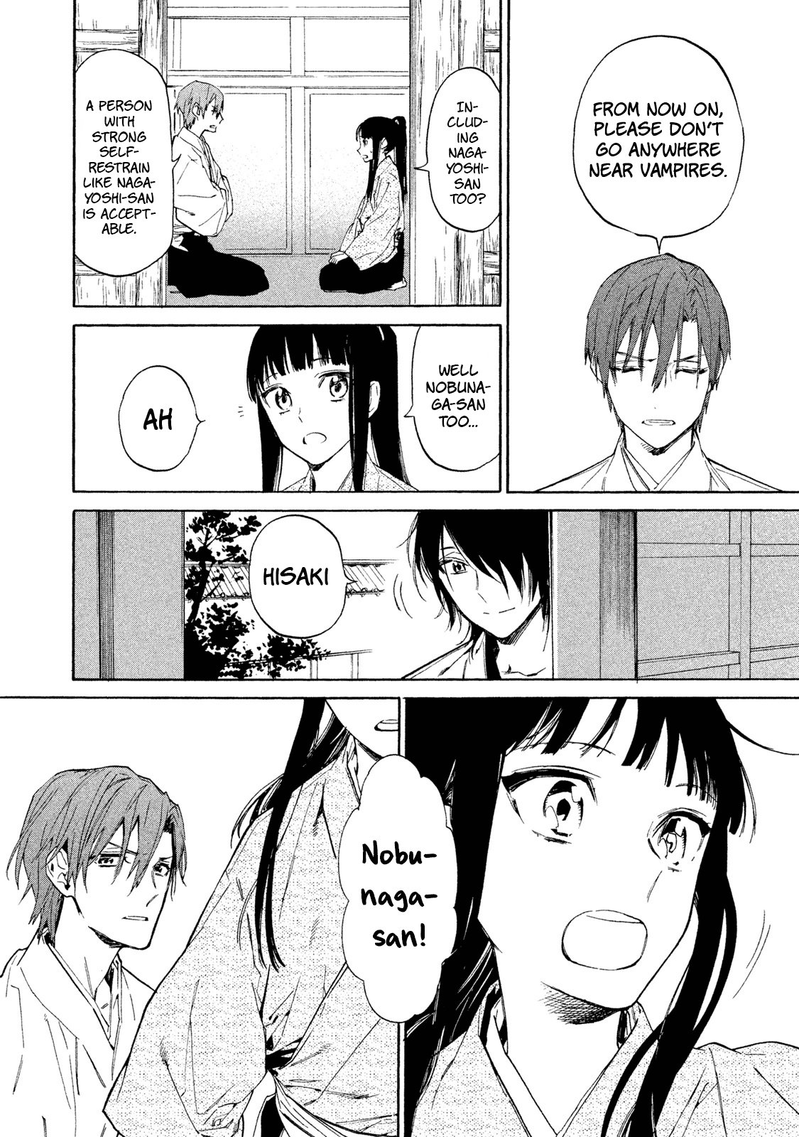Sengoku Vamp Chapter 8 page 37 - Chapter 8: Werewolf Hideyoshi