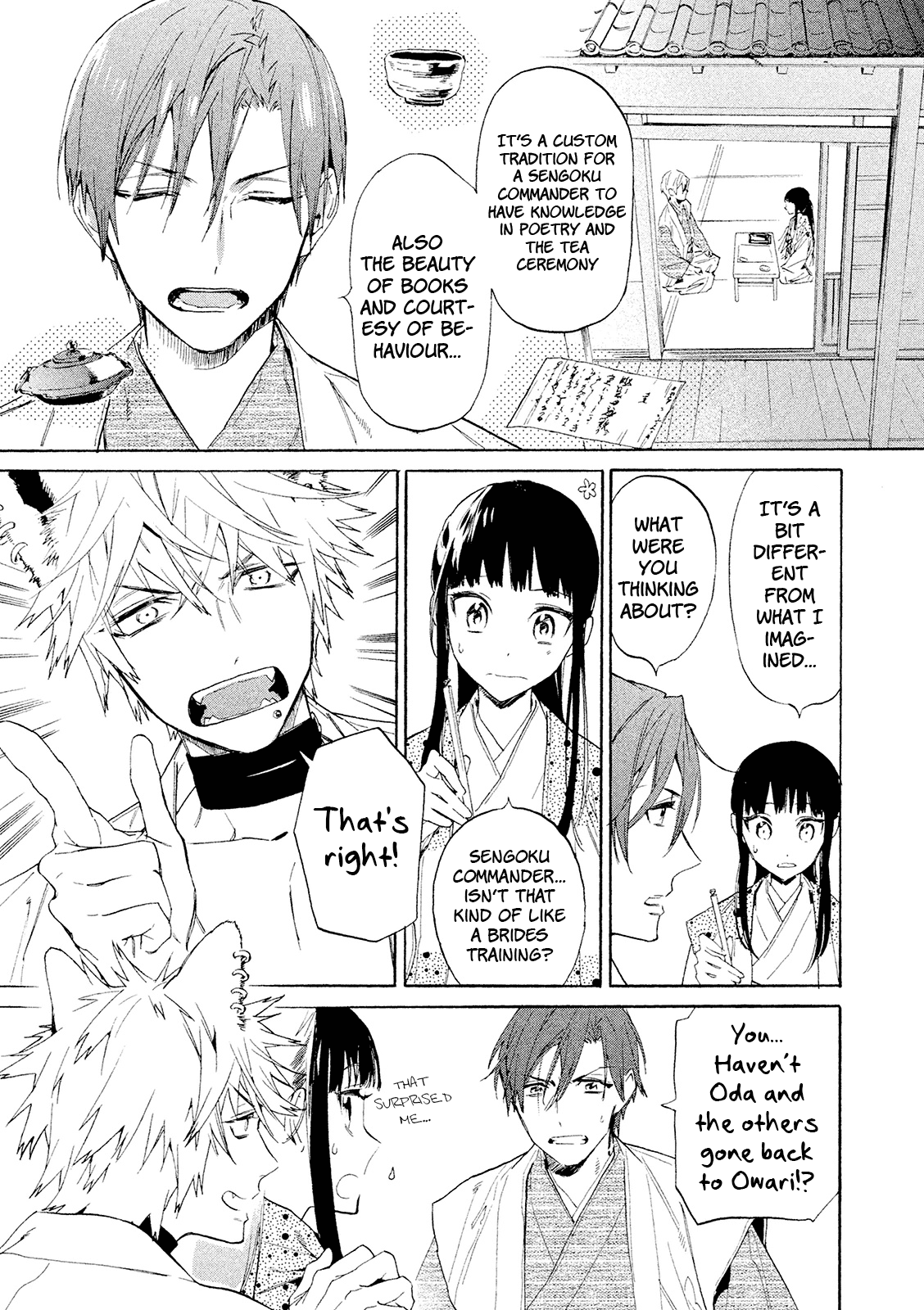 Sengoku Vamp Chapter 9 page 21 - Chapter 9: Vampire Hunter