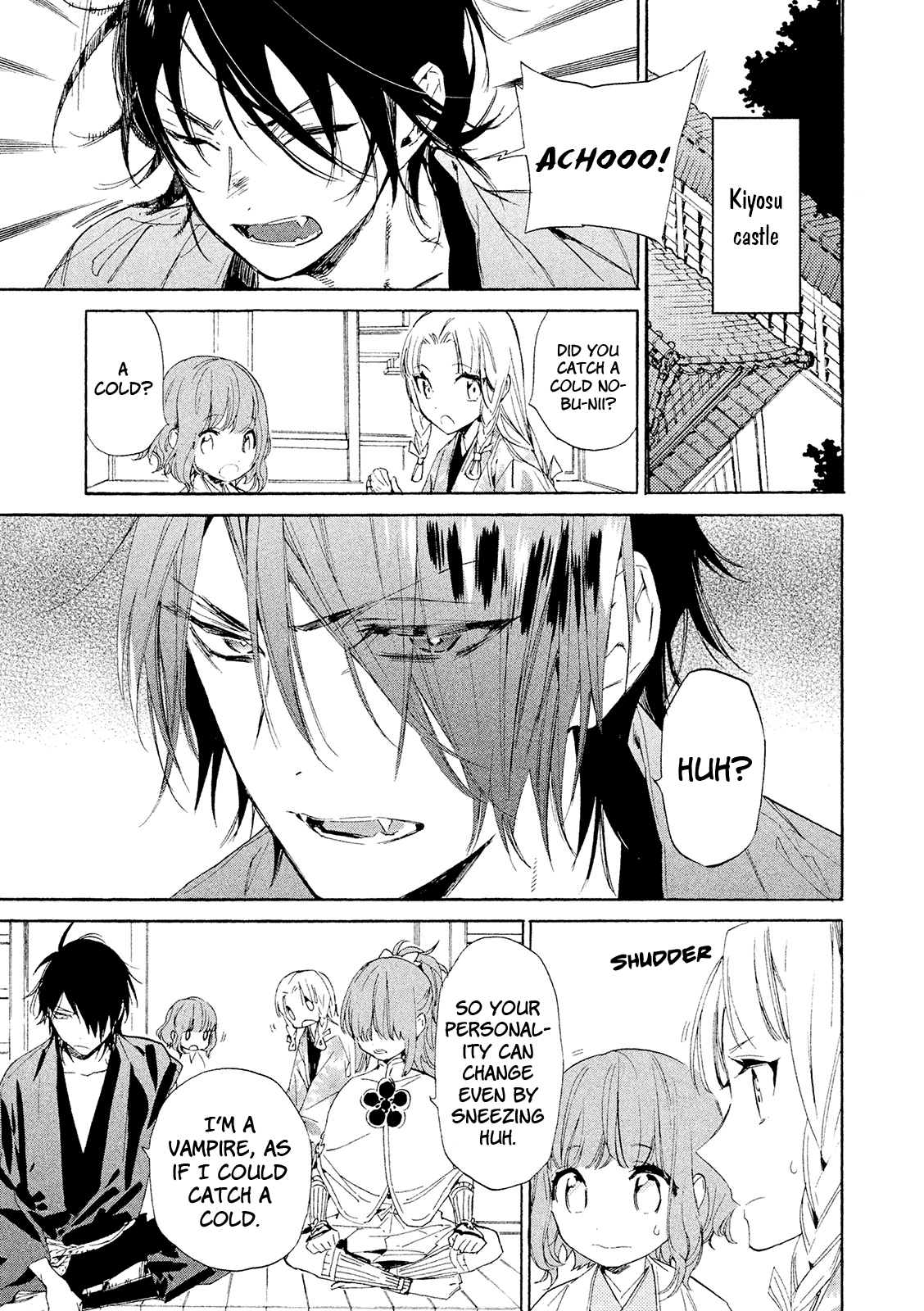 Sengoku Vamp Chapter 9 page 31 - Chapter 9: Vampire Hunter