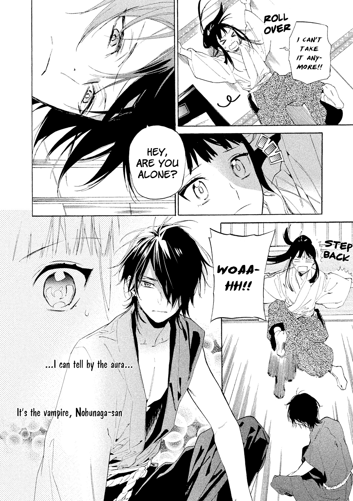 Sengoku Vamp Chapter 9 page 34 - Chapter 9: Vampire Hunter