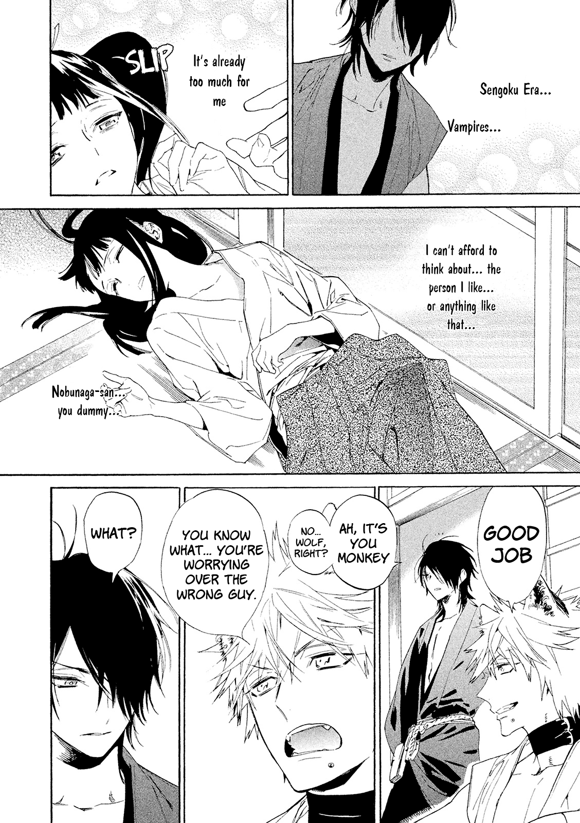 Sengoku Vamp Chapter 9 page 40 - Chapter 9: Vampire Hunter
