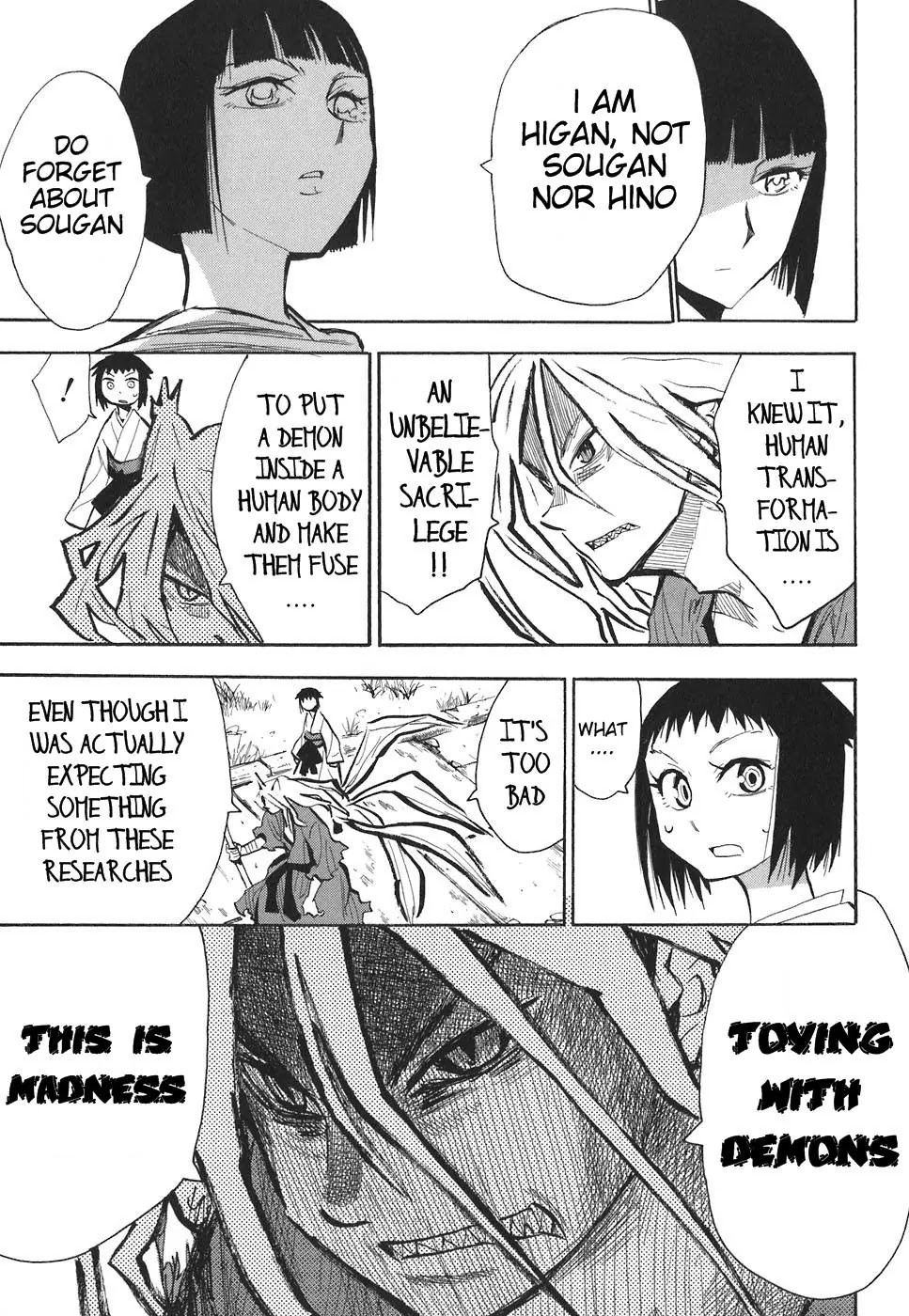 Sengoku Youko Chapter 11 page 3 - Chapter 11: Human Transformation