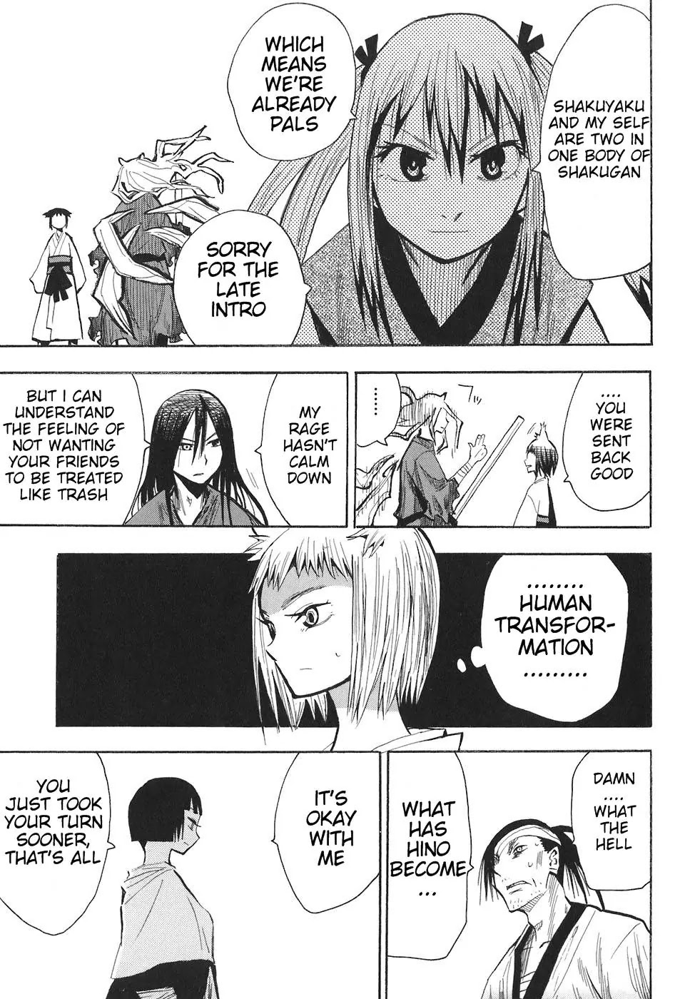 Sengoku Youko Chapter 11 page 7 - Chapter 11: Human Transformation