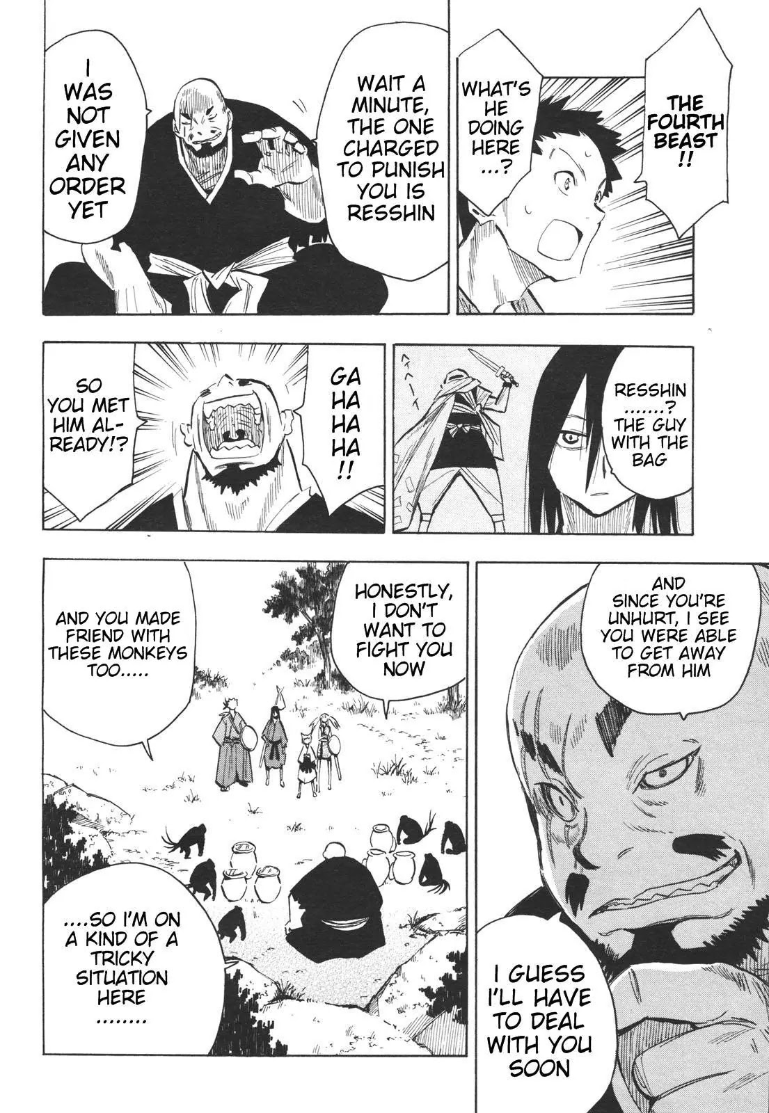 Sengoku Youko Chapter 15 page 10 - Chapter 15: The Orangutan's Sake