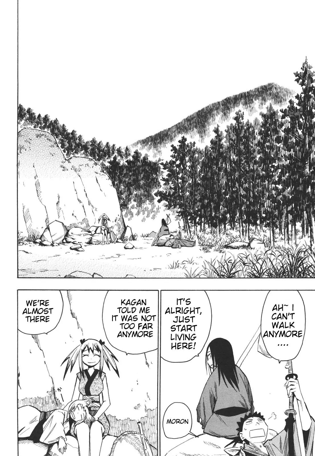 Sengoku Youko Chapter 15 page 2 - Chapter 15: The Orangutan's Sake