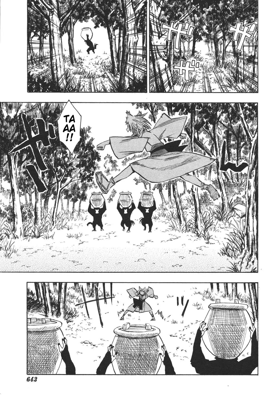 Sengoku Youko Chapter 15 page 5 - Chapter 15: The Orangutan's Sake