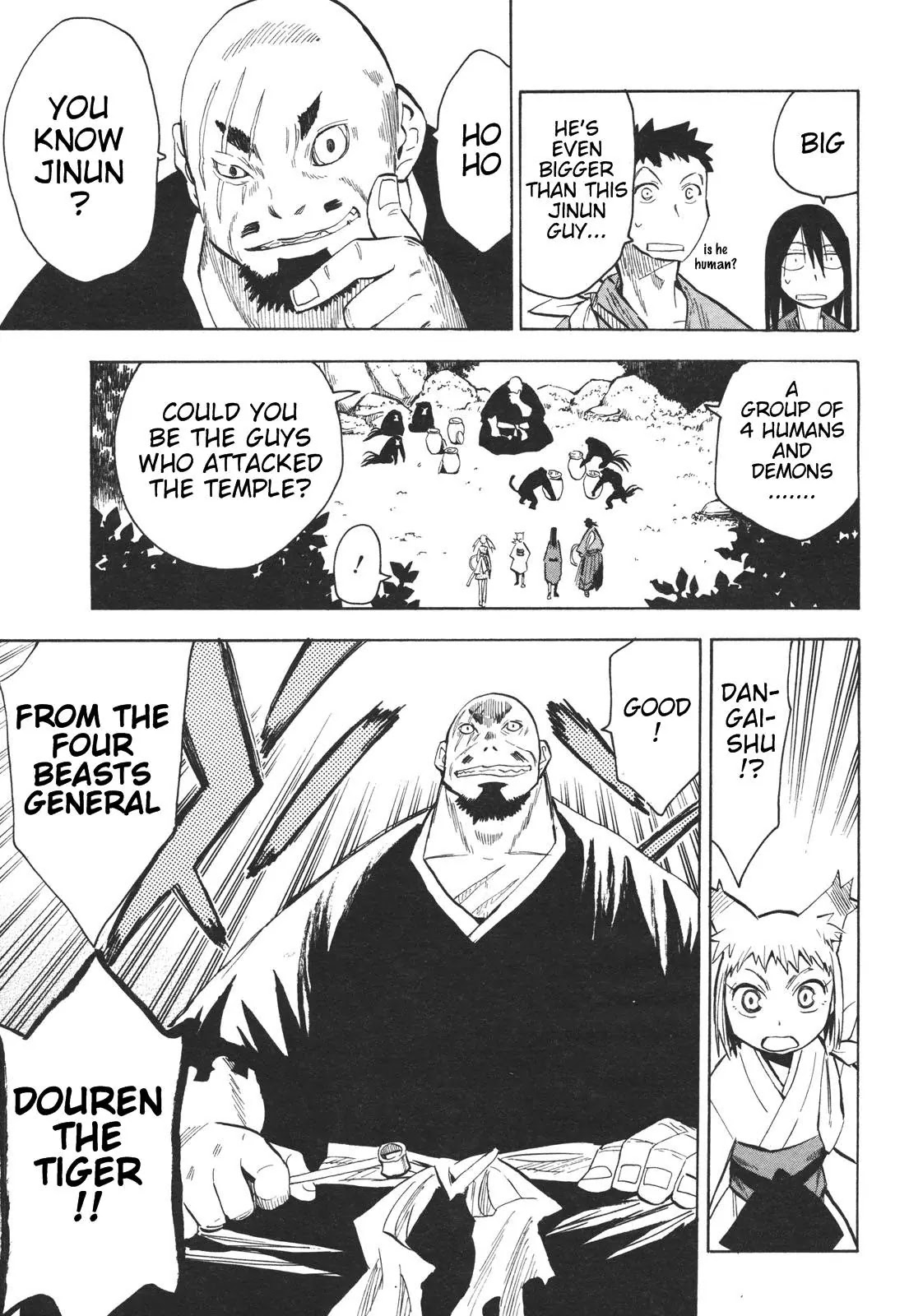 Sengoku Youko Chapter 15 page 9 - Chapter 15: The Orangutan's Sake