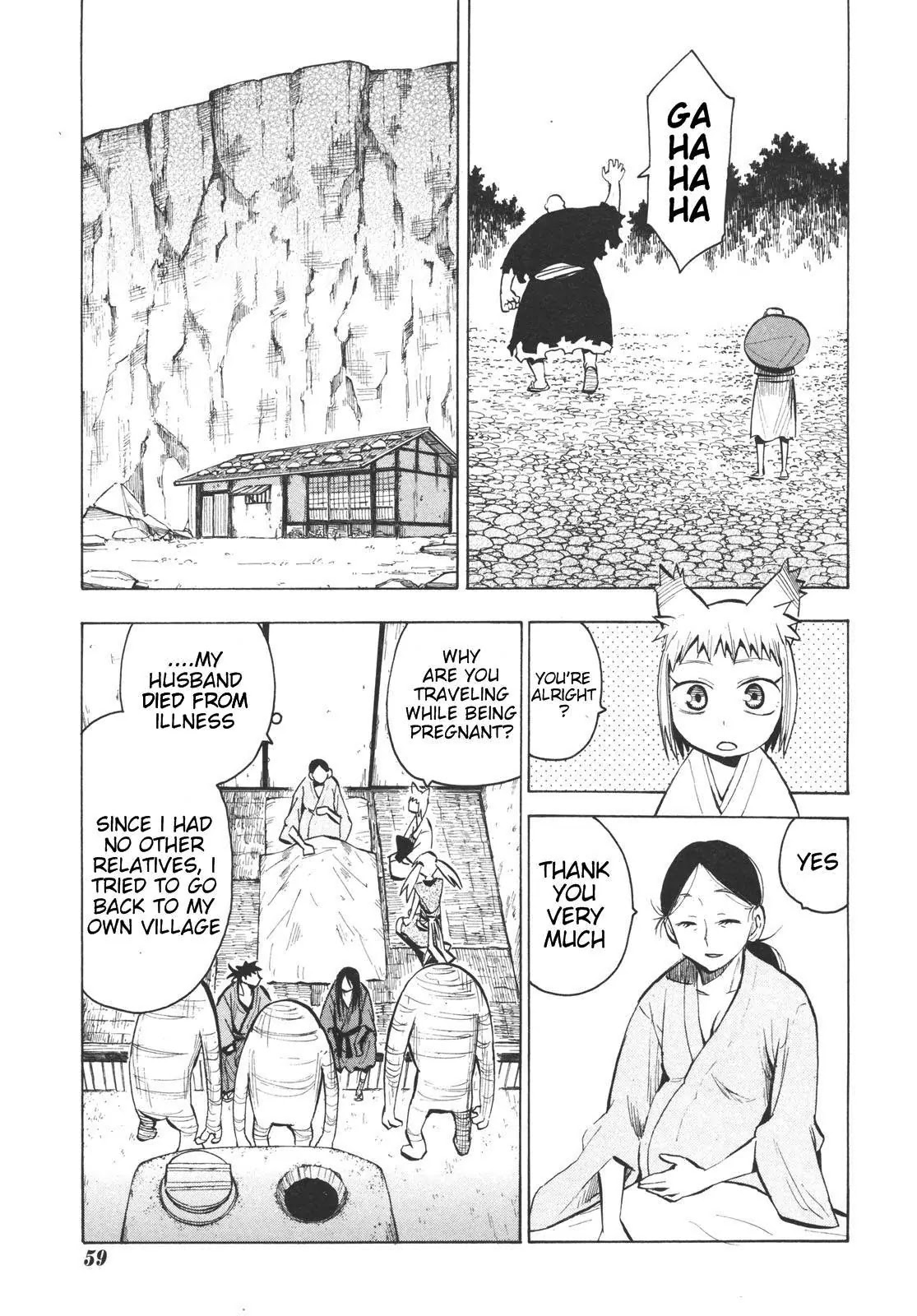 Sengoku Youko Chapter 16 page 13 - Chapter 16: The Rock Village