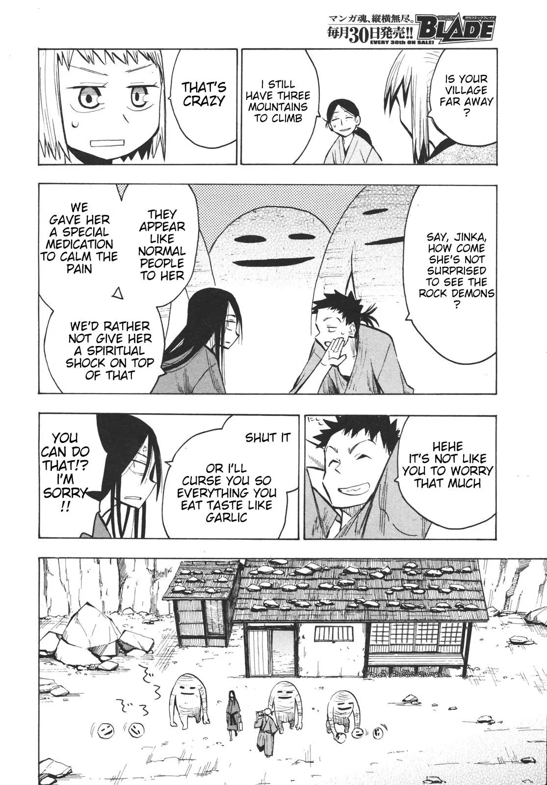 Sengoku Youko Chapter 16 page 14 - Chapter 16: The Rock Village
