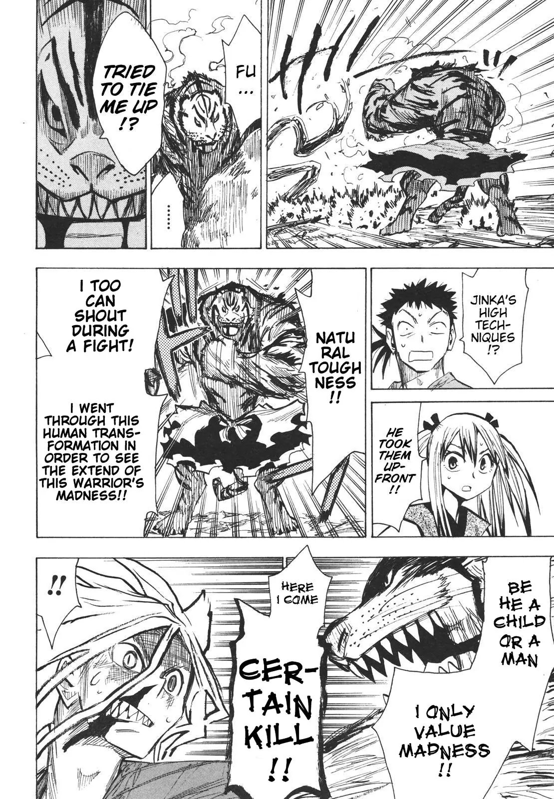 Sengoku Youko Chapter 17 page 12 - Chapter 17: Fist of the Soul