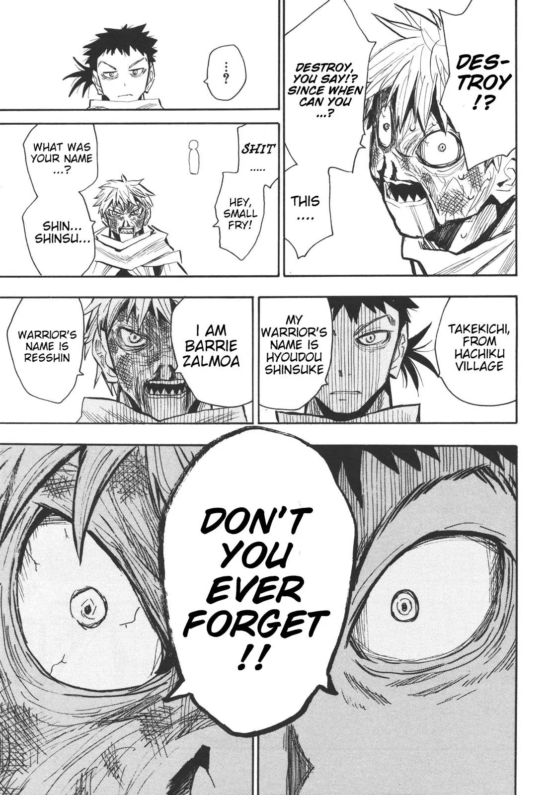 Sengoku Youko Chapter 20 page 17 - Chapter 20: Real Names