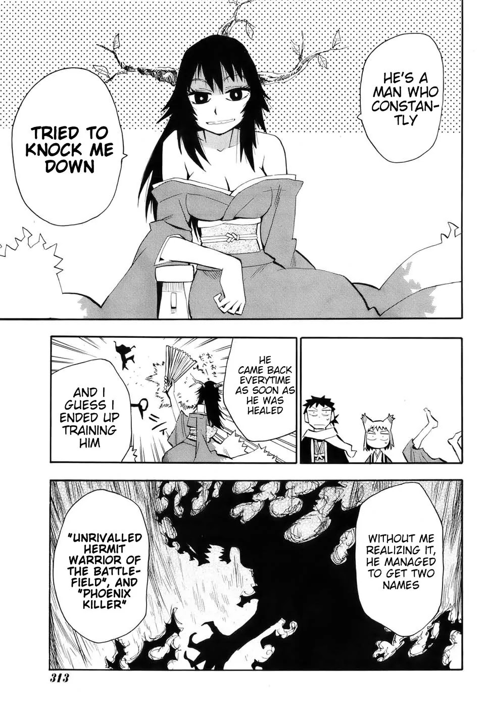 Sengoku Youko Chapter 22 page 9 - Chapter 22: Mountain God 2