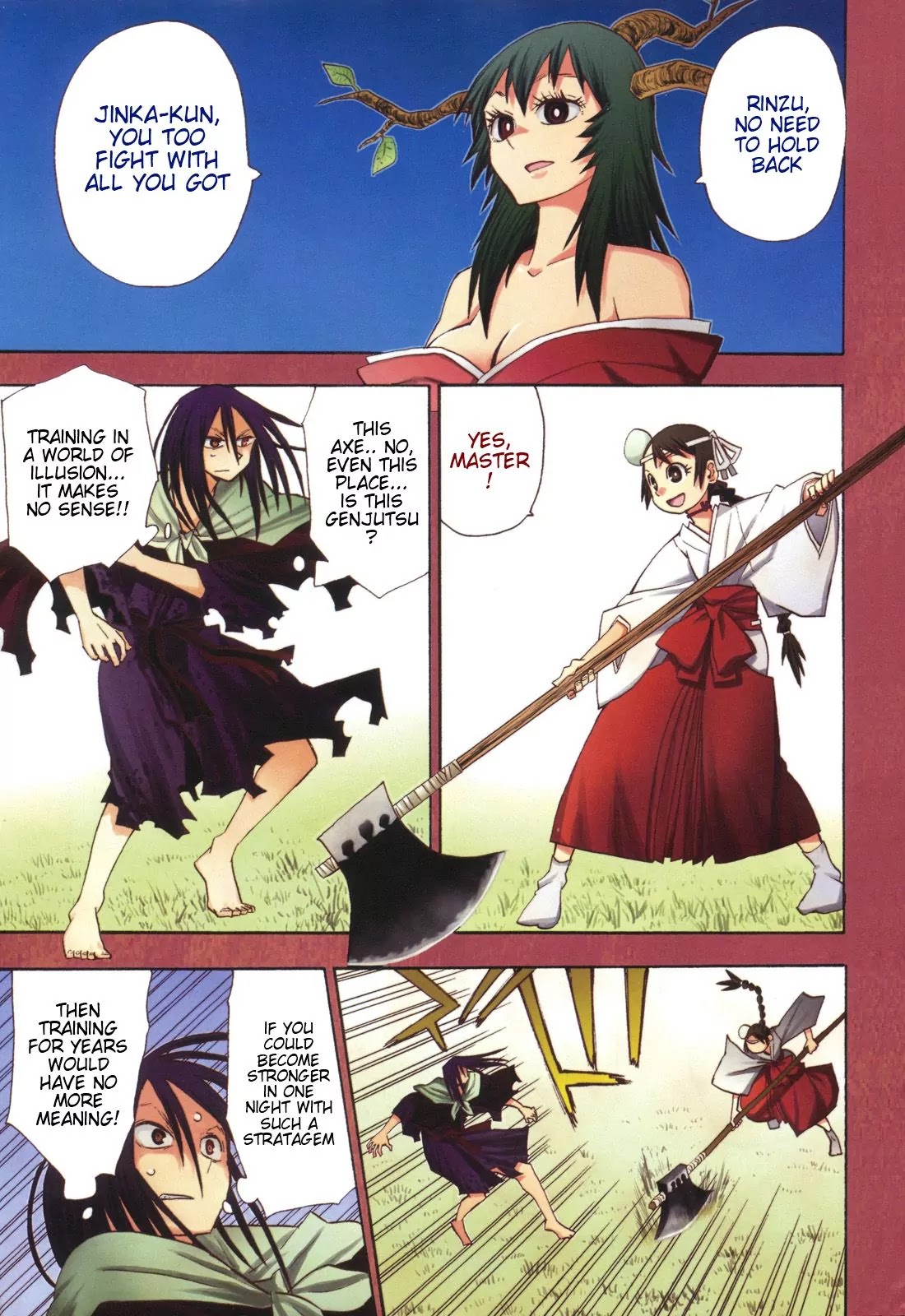 Sengoku Youko Chapter 23 page 1 - Chapter 23: Mountain God 3