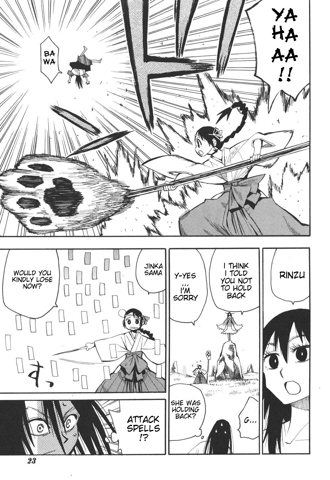 Sengoku Youko Chapter 23 page 12 - Chapter 23: Mountain God 3