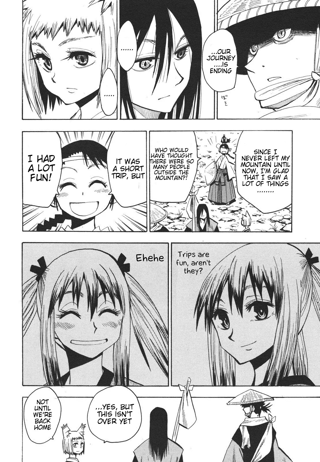 Sengoku Youko Chapter 28 page 11 - Chapter 28: At the Entrance of the Dangaishu's Head Temple