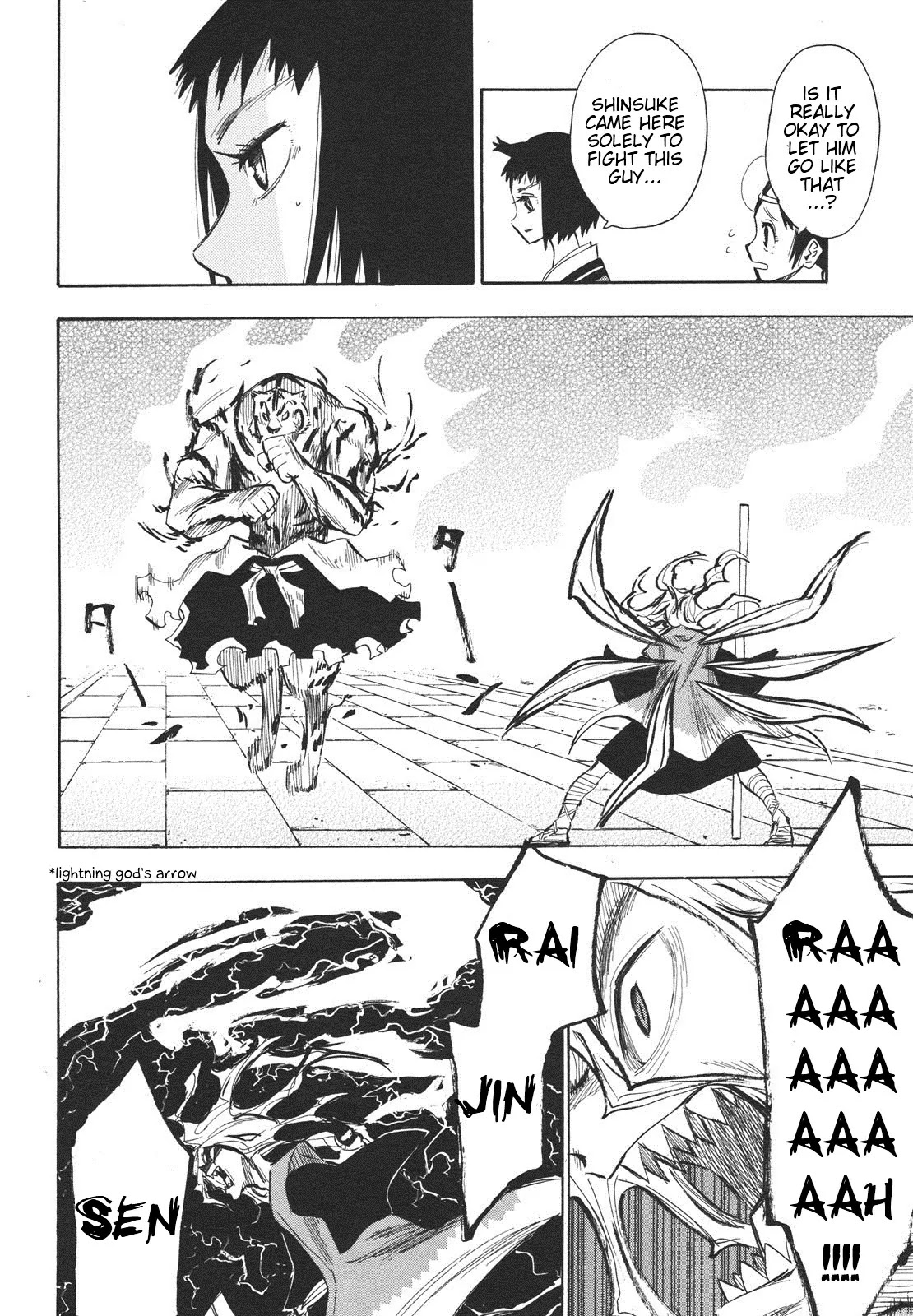 Sengoku Youko Chapter 28 page 25 - Chapter 28: At the Entrance of the Dangaishu's Head Temple