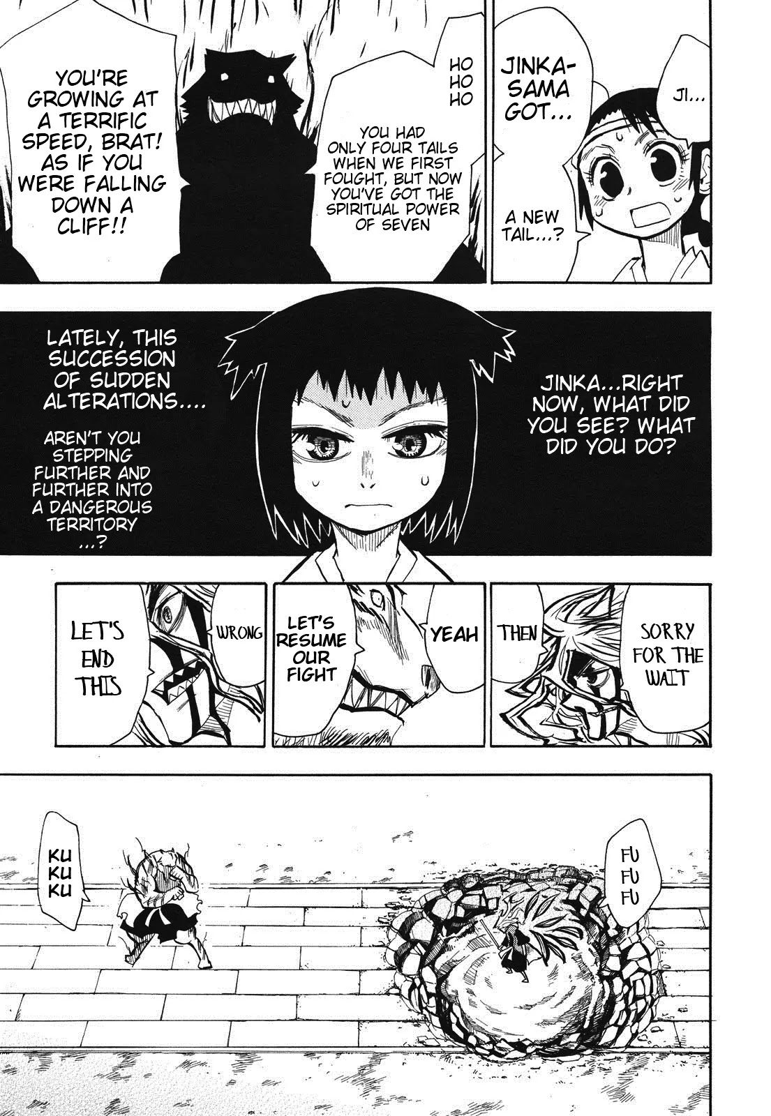 Sengoku Youko Chapter 30 page 15 - Chapter 30: Jinka and Douren