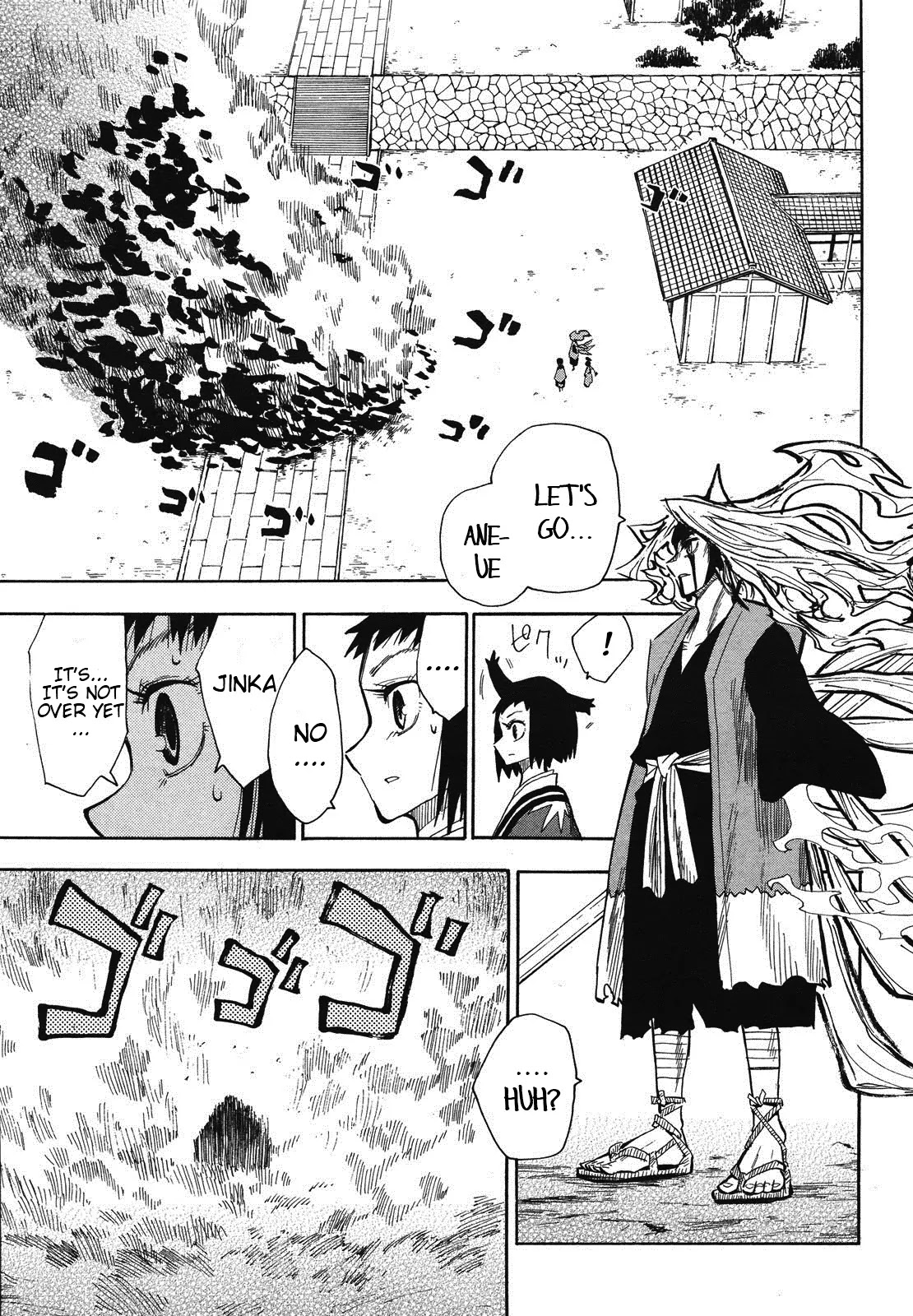 Sengoku Youko Chapter 31 page 1 - Chapter 31: Takekichi and Barry
