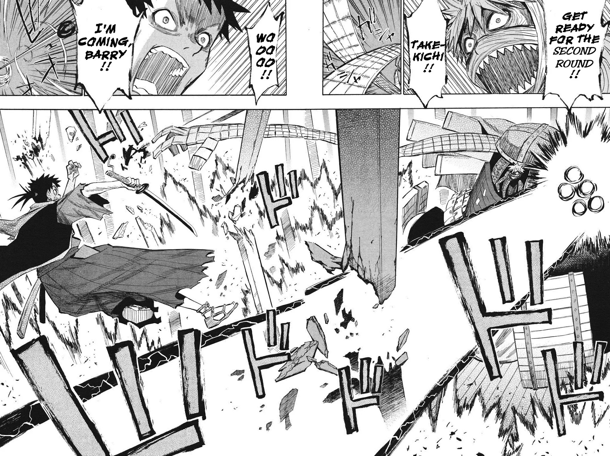 Sengoku Youko Chapter 31 page 10 - Chapter 31: Takekichi and Barry