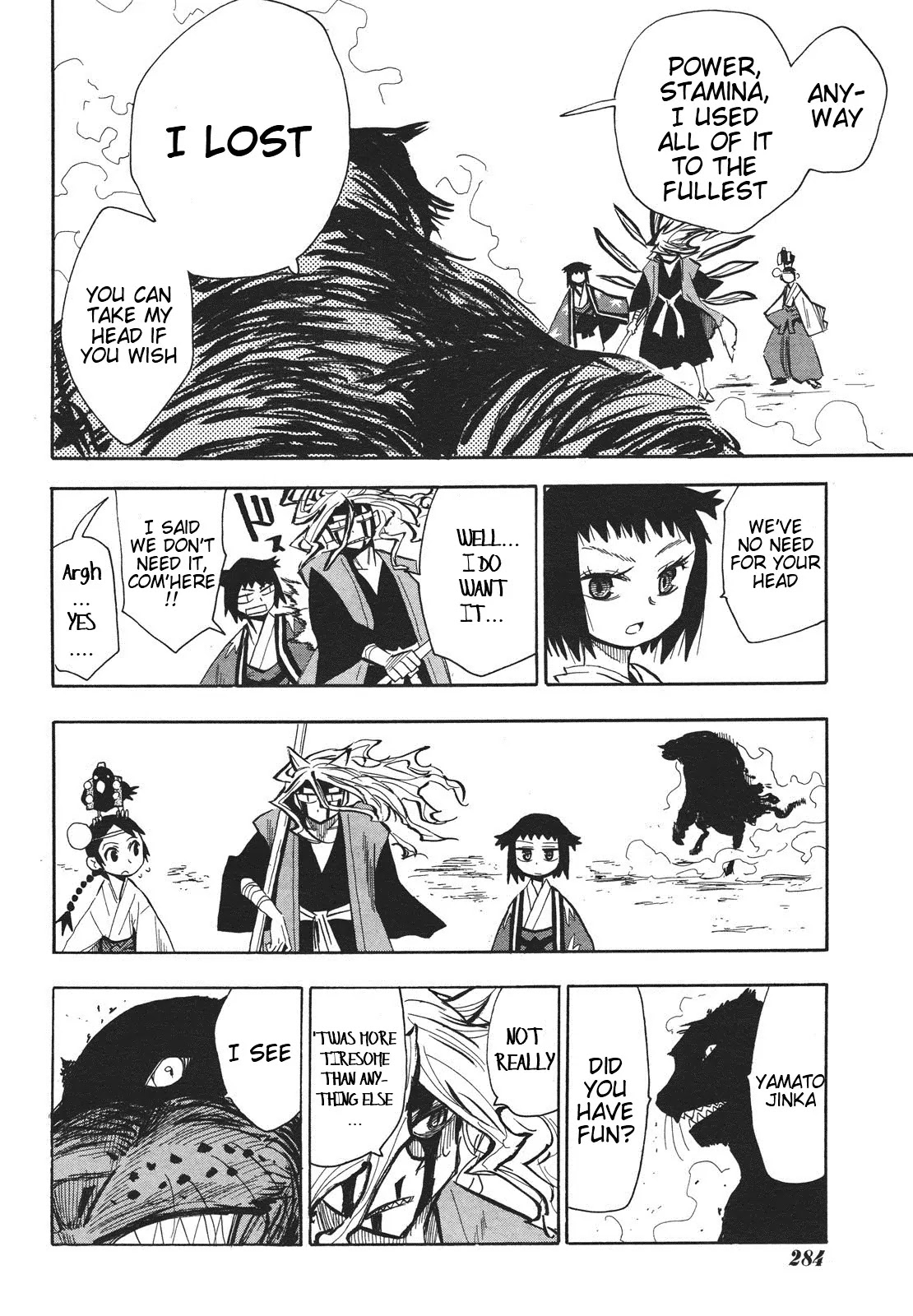 Sengoku Youko Chapter 31 page 4 - Chapter 31: Takekichi and Barry