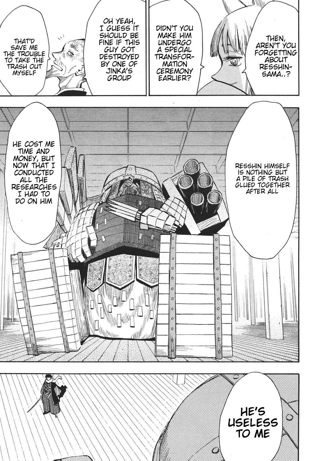 Sengoku Youko Chapter 31 page 9 - Chapter 31: Takekichi and Barry