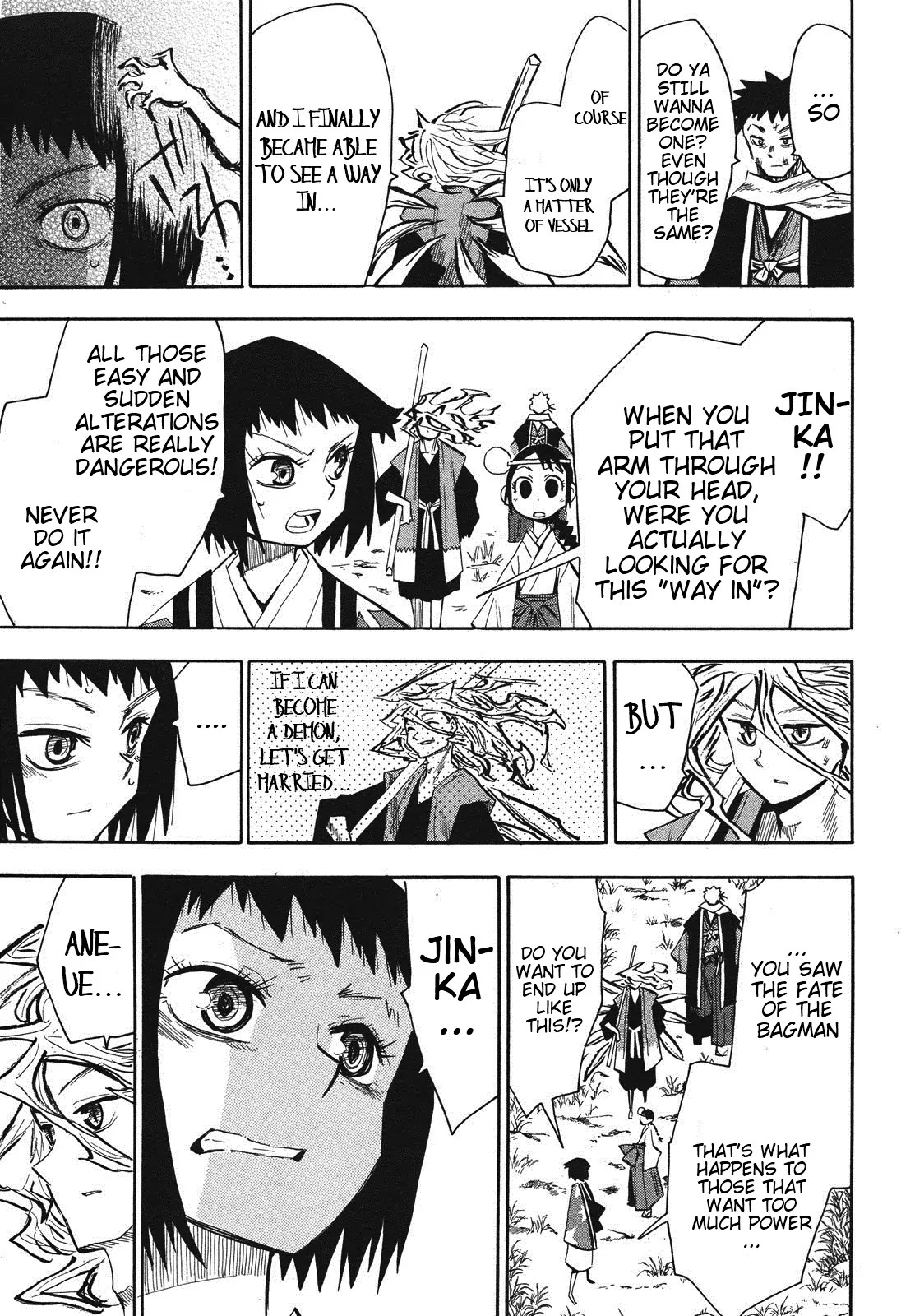 Sengoku Youko Chapter 32 page 13 - Chapter 32 : This is The End of Dangaishu