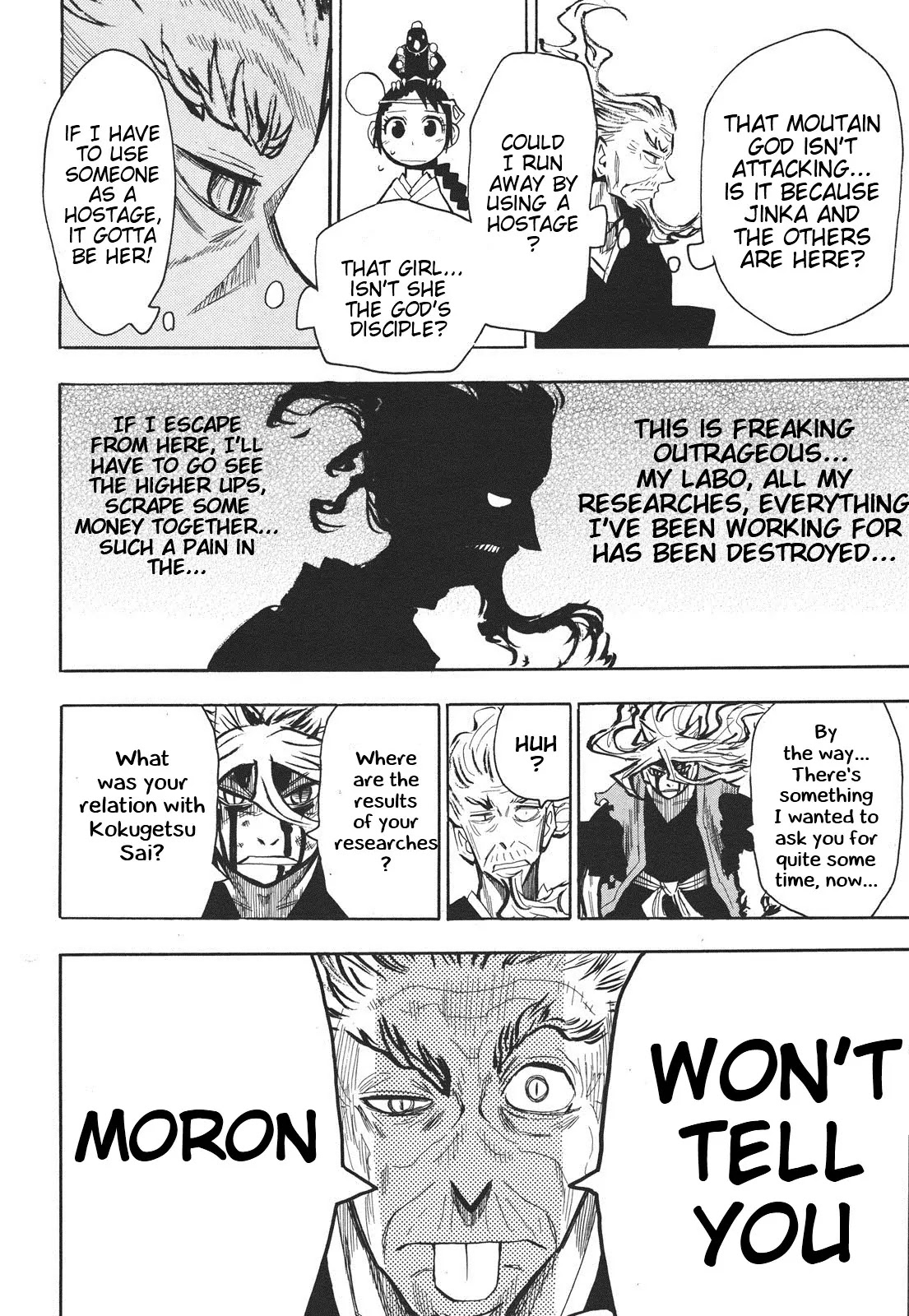 Sengoku Youko Chapter 33 page 21 - Chapter 33 : Beast God - First Part