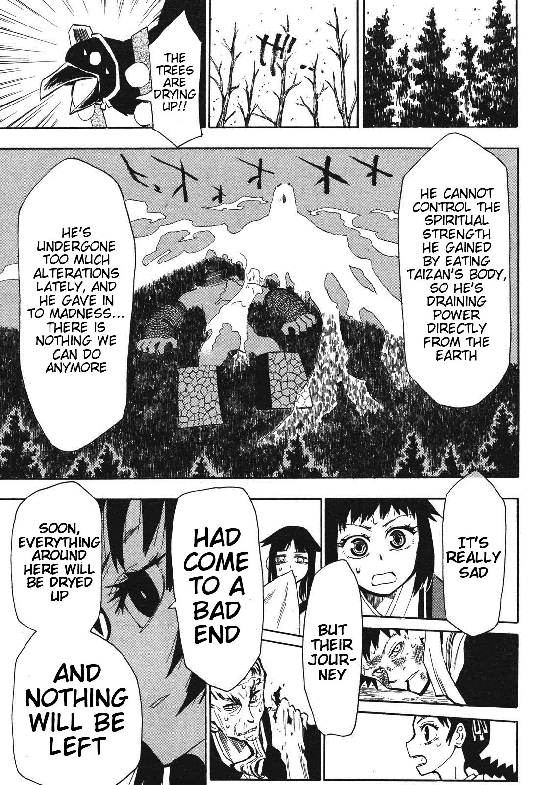 Sengoku Youko Chapter 34 page 22 - Chapter 34 : Divine Beast - Second Part