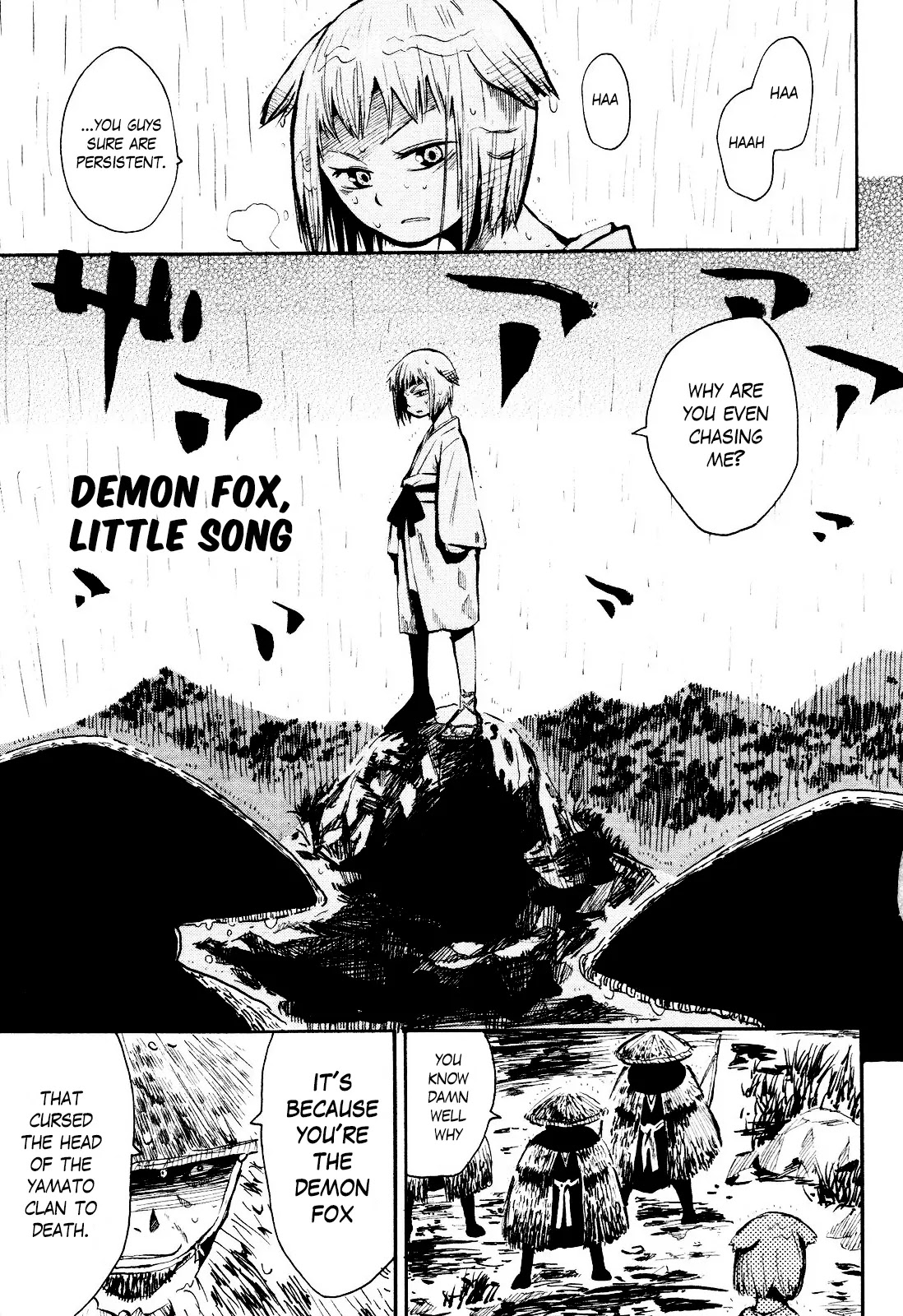 Sengoku Youko Chapter 35.5 page 1 - Chapter 35.5: Demon Fox, Little Song