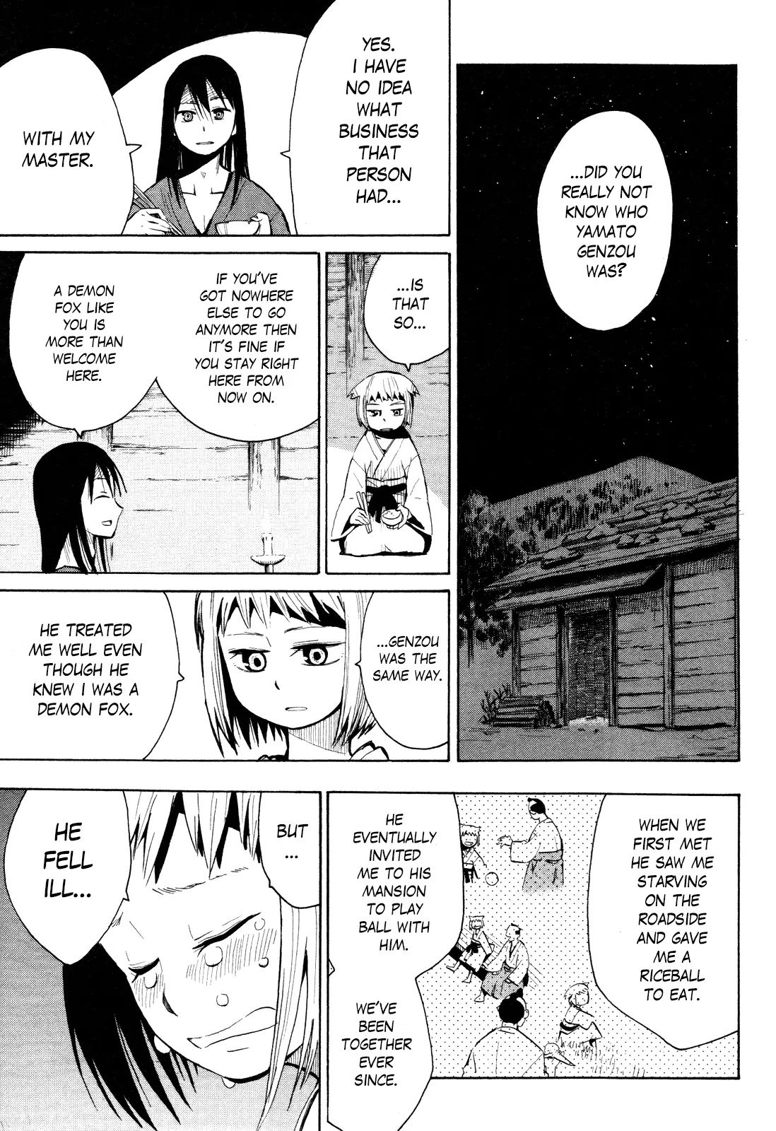 Sengoku Youko Chapter 35.5 page 17 - Chapter 35.5: Demon Fox, Little Song