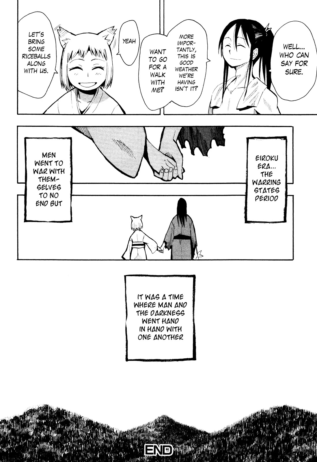 Sengoku Youko Chapter 35.5 page 34 - Chapter 35.5: Demon Fox, Little Song