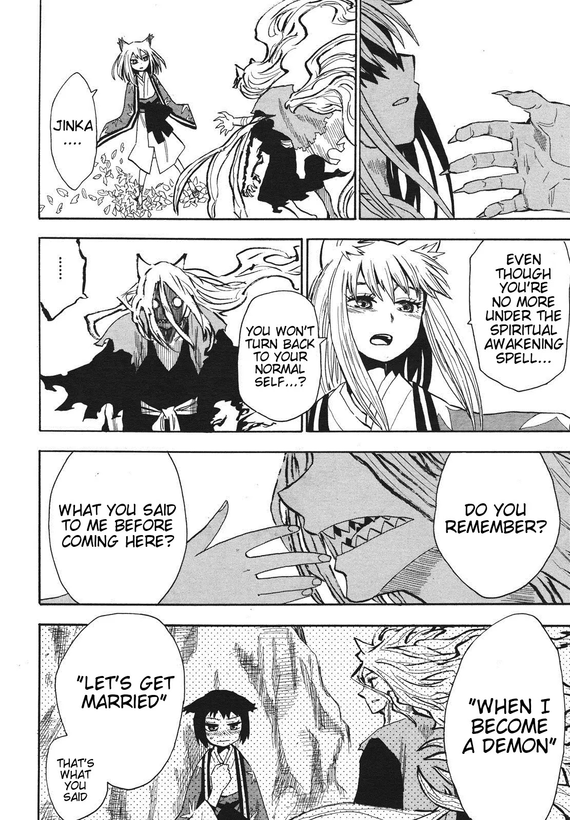 Sengoku Youko Chapter 35 page 12 - Chapter 35 : Divine Beast - Last Part