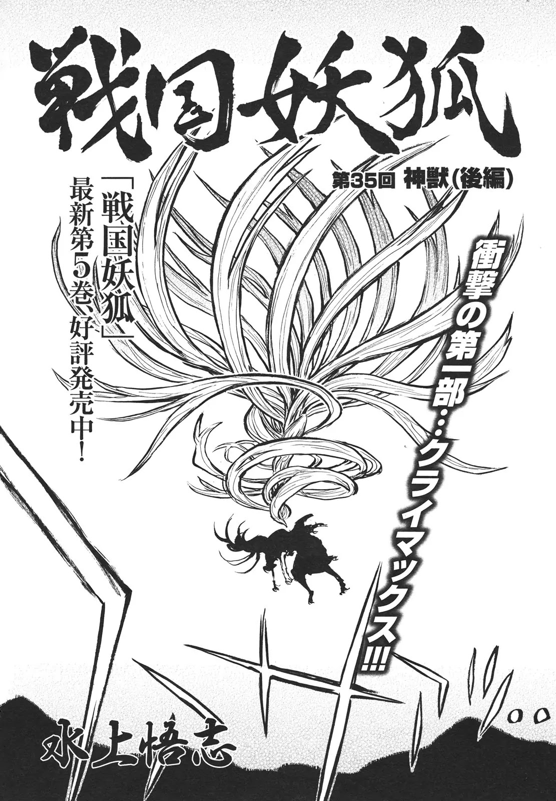 Sengoku Youko Chapter 35 page 2 - Chapter 35 : Divine Beast - Last Part