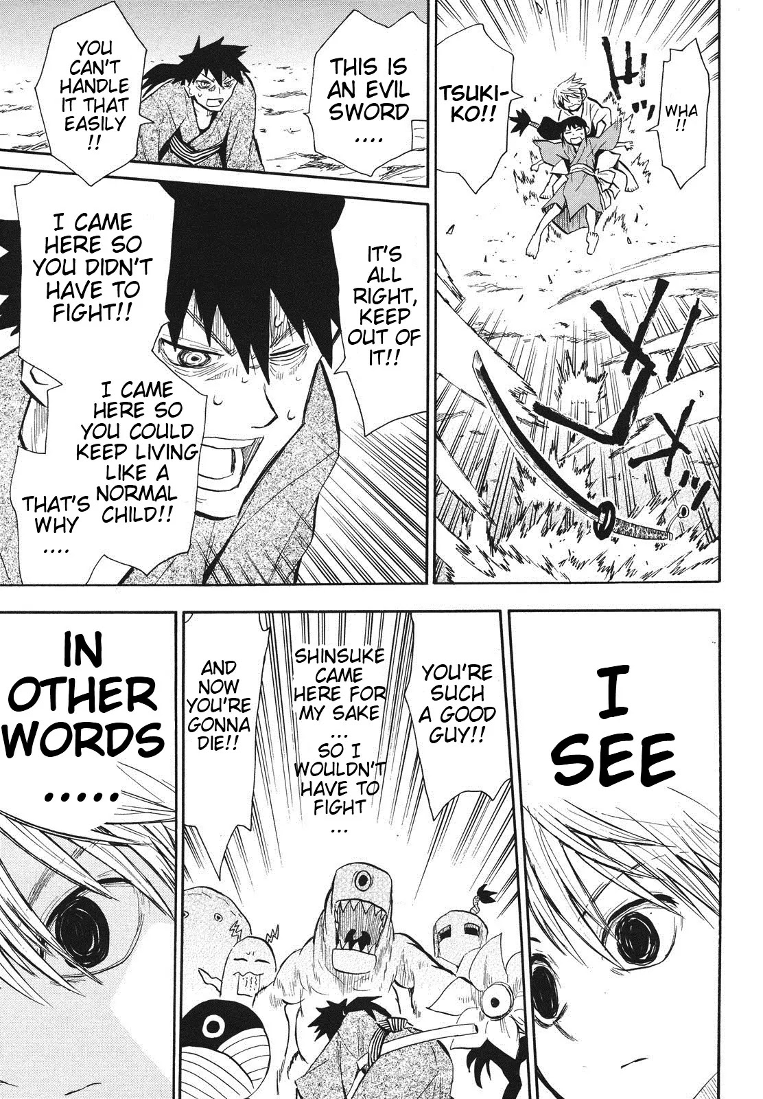 Sengoku Youko Chapter 36 page 29 - Chapter 36: The Night Parade of One Thousand Demons