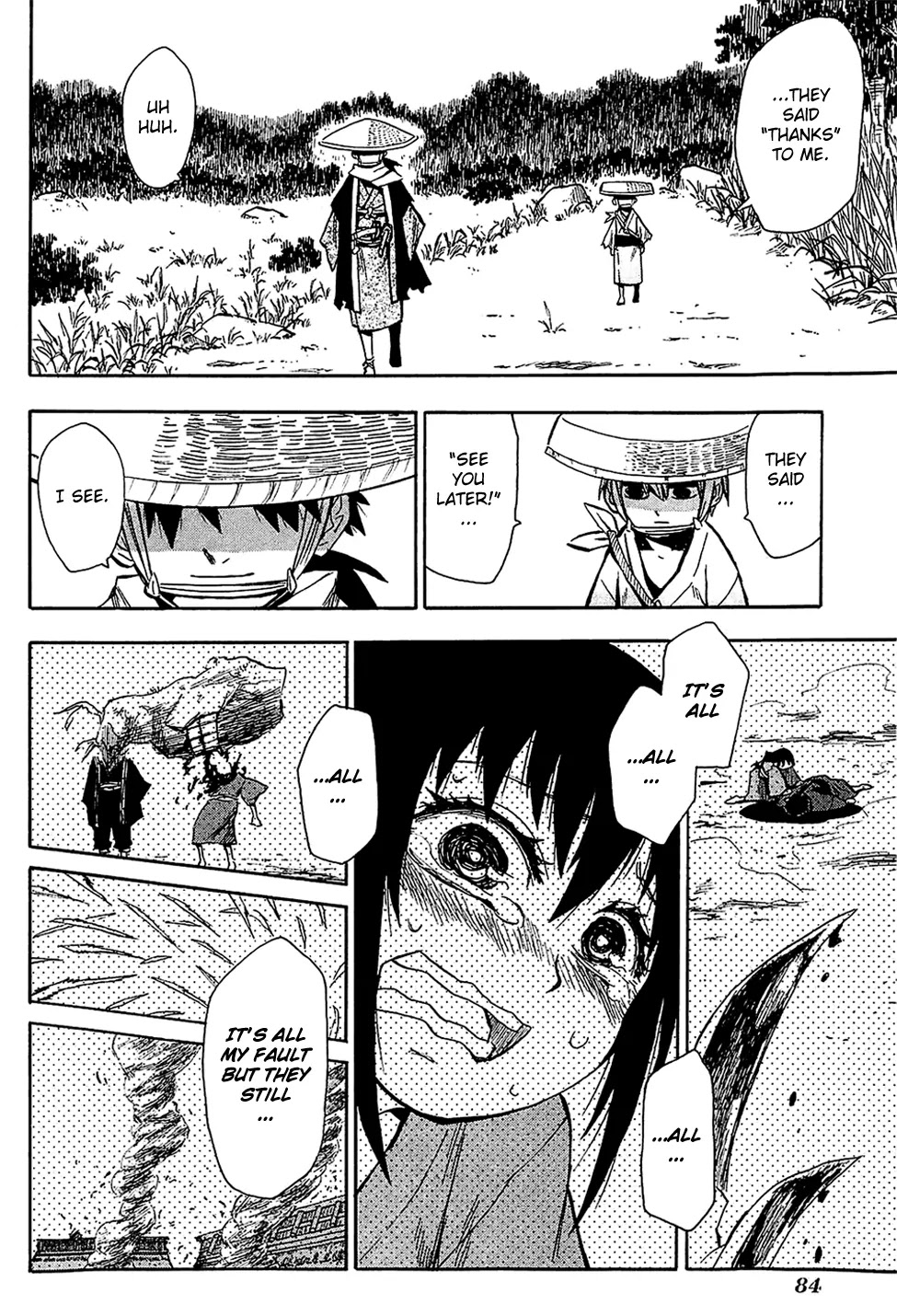 Sengoku Youko Chapter 38 page 13 - Chapter 38 : Senya's Journey