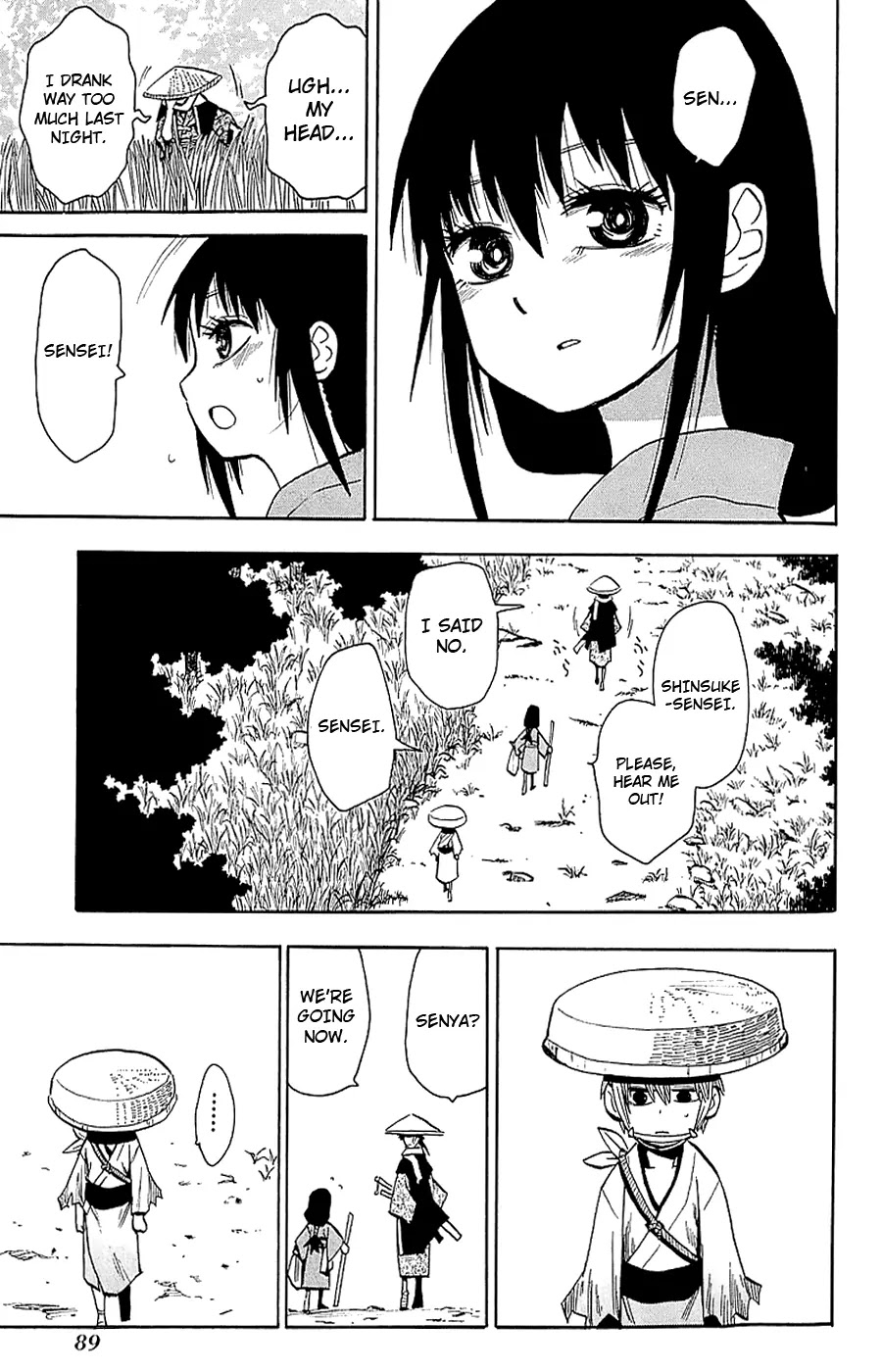 Sengoku Youko Chapter 38 page 18 - Chapter 38 : Senya's Journey