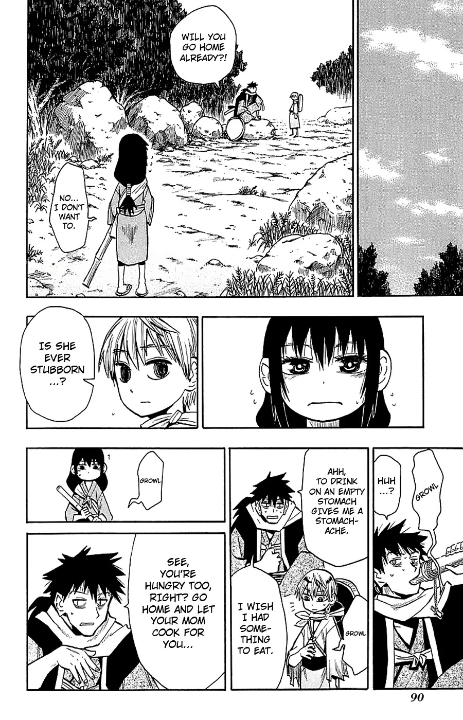 Sengoku Youko Chapter 38 page 19 - Chapter 38 : Senya's Journey