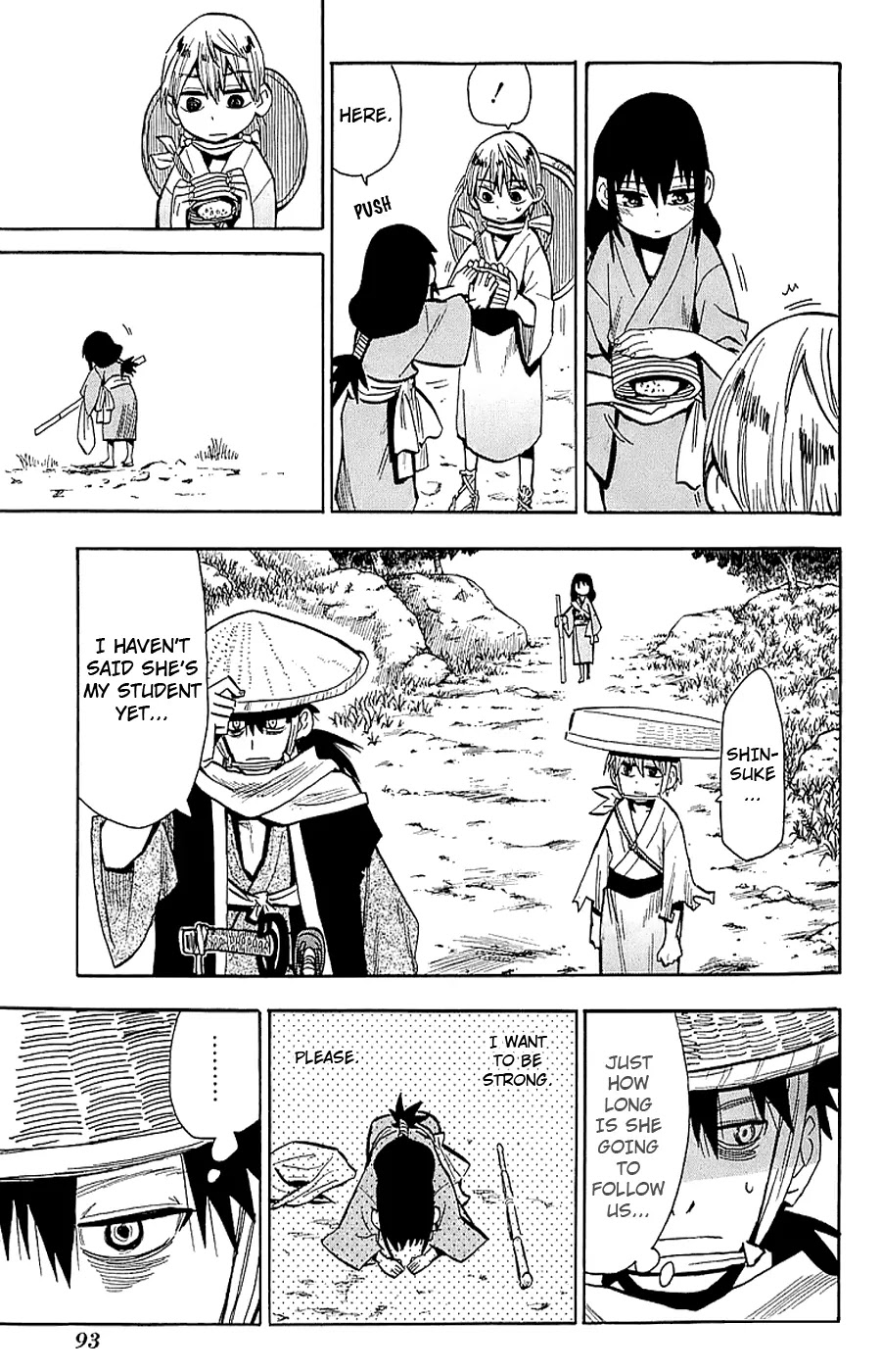 Sengoku Youko Chapter 38 page 22 - Chapter 38 : Senya's Journey