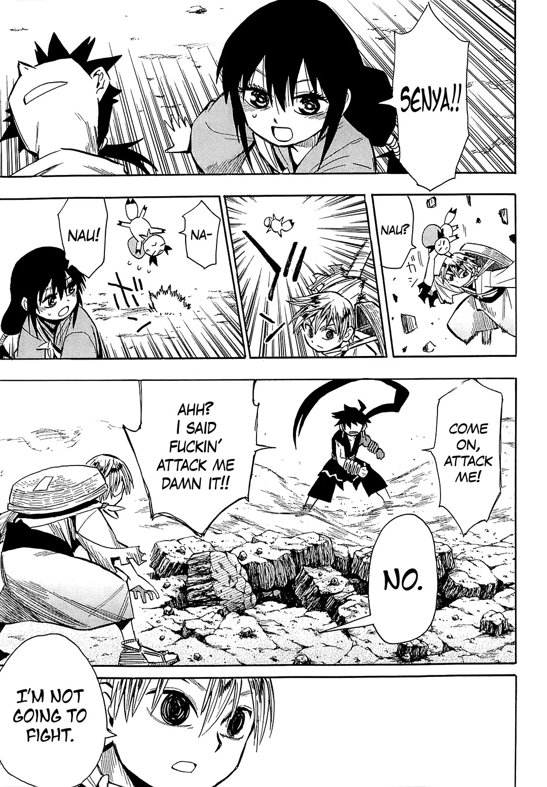 Sengoku Youko Chapter 40 page 11 - Chapter 40: Black Dragon