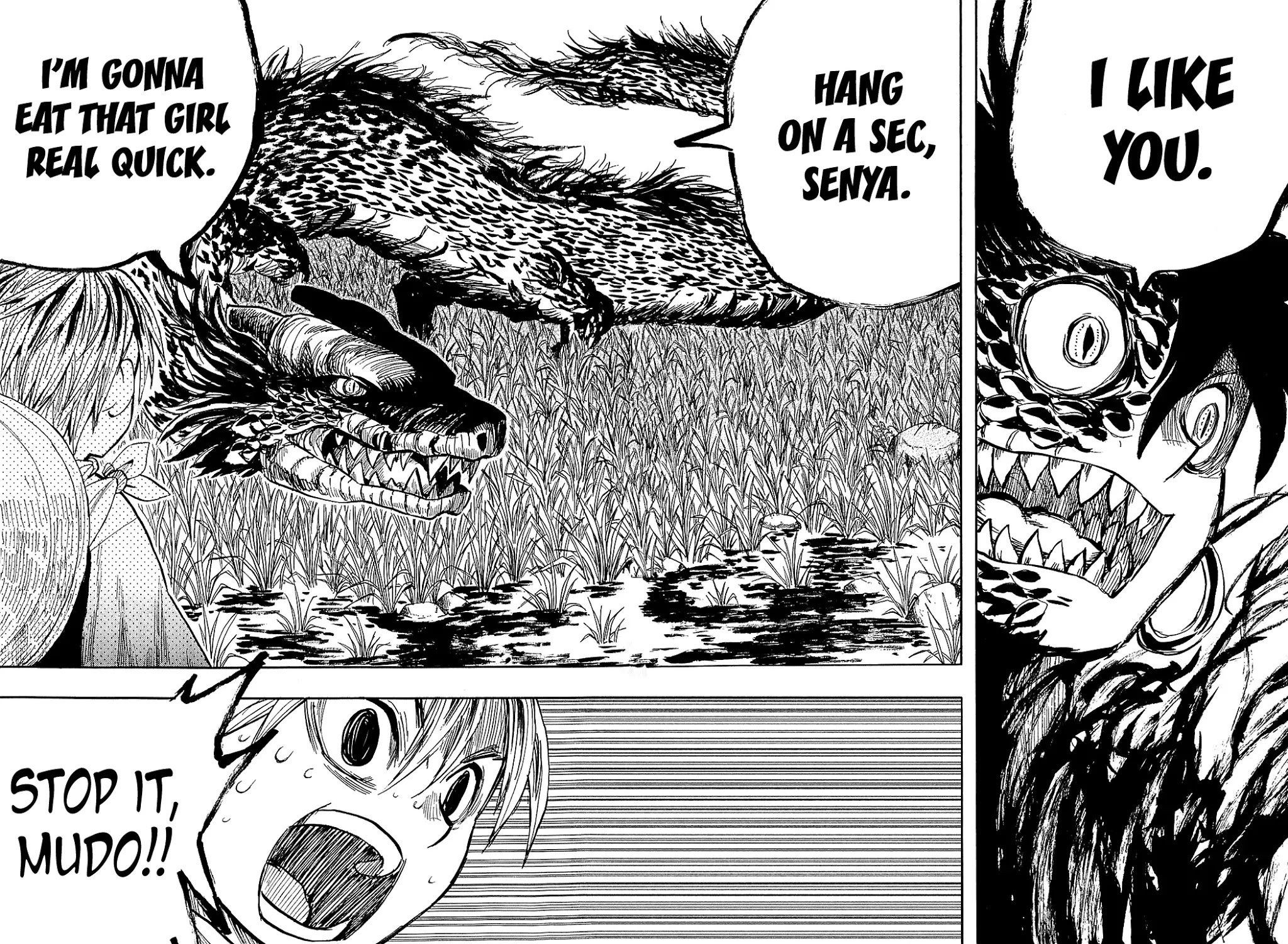 Sengoku Youko Chapter 40 page 22 - Chapter 40: Black Dragon