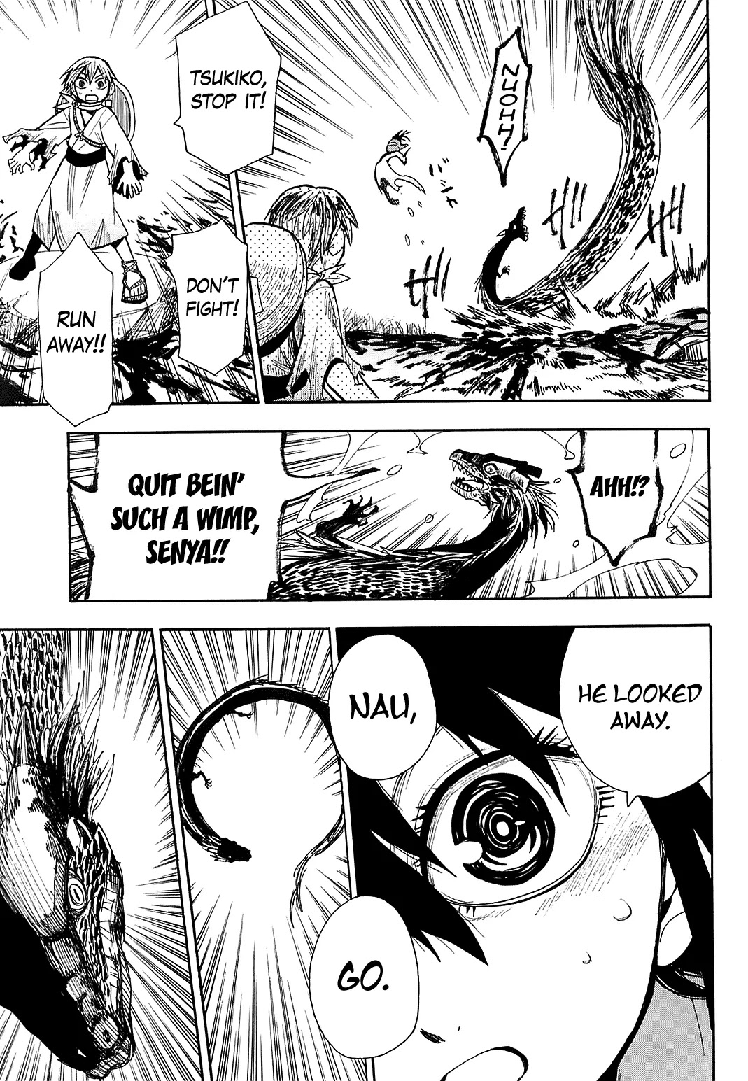 Sengoku Youko Chapter 40 page 28 - Chapter 40: Black Dragon