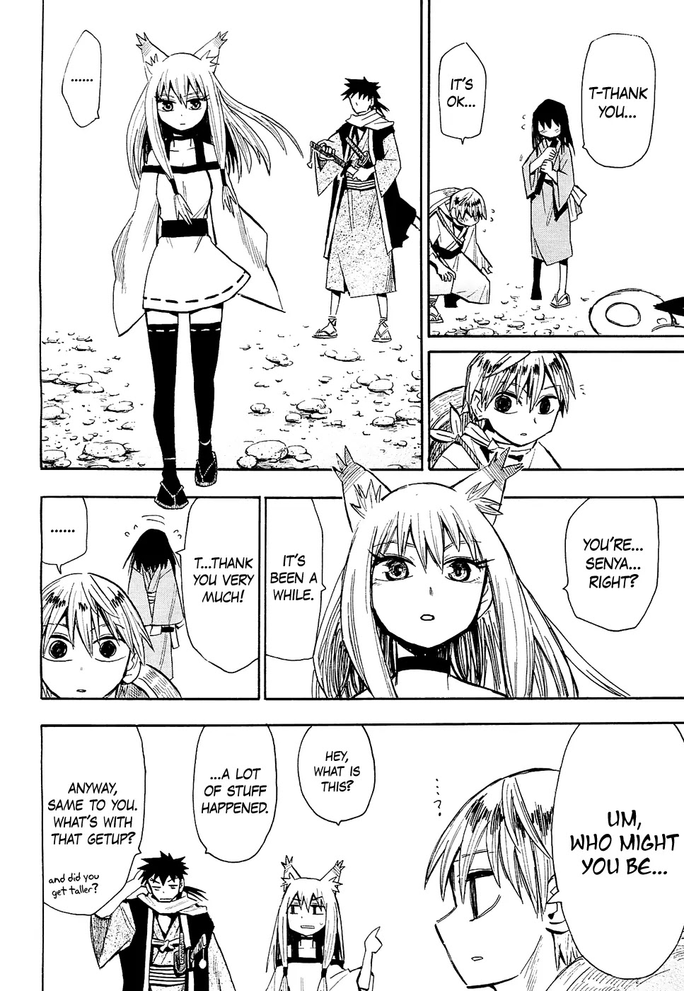 Sengoku Youko Chapter 41 page 11 - Chapter 41: Shinsuke's and Tama's Timeskip