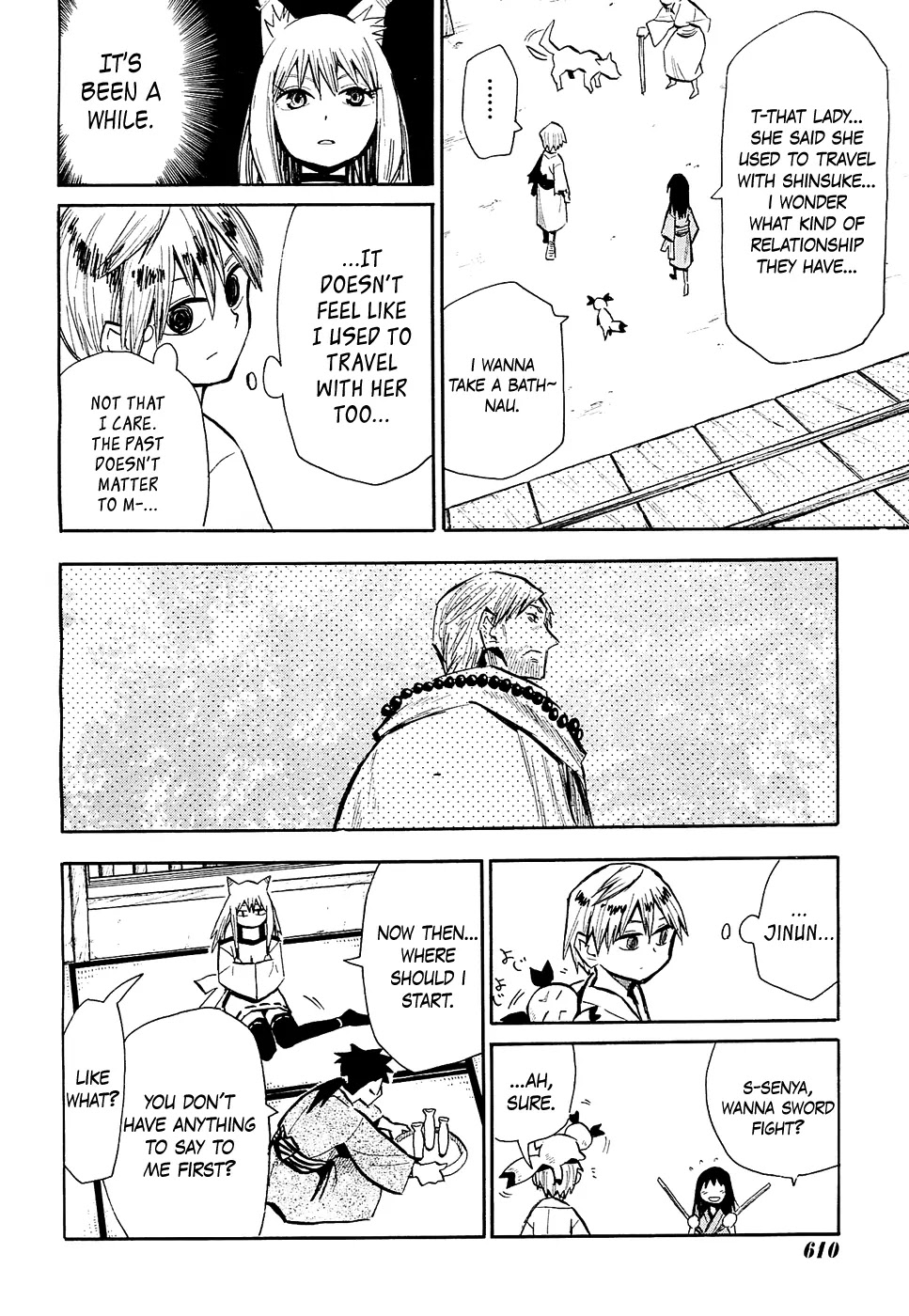 Sengoku Youko Chapter 41 page 15 - Chapter 41: Shinsuke's and Tama's Timeskip