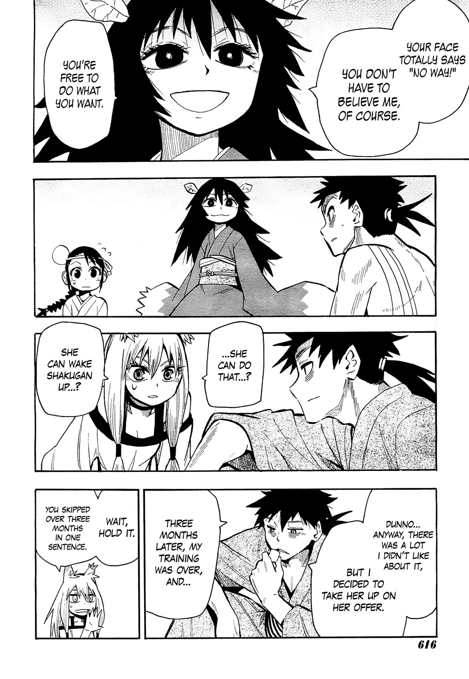 Sengoku Youko Chapter 41 page 21 - Chapter 41: Shinsuke's and Tama's Timeskip