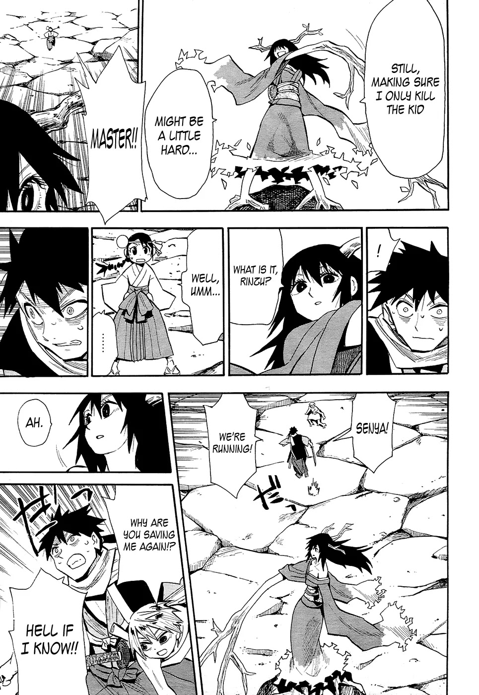 Sengoku Youko Chapter 41 page 29 - Chapter 41: Shinsuke's and Tama's Timeskip