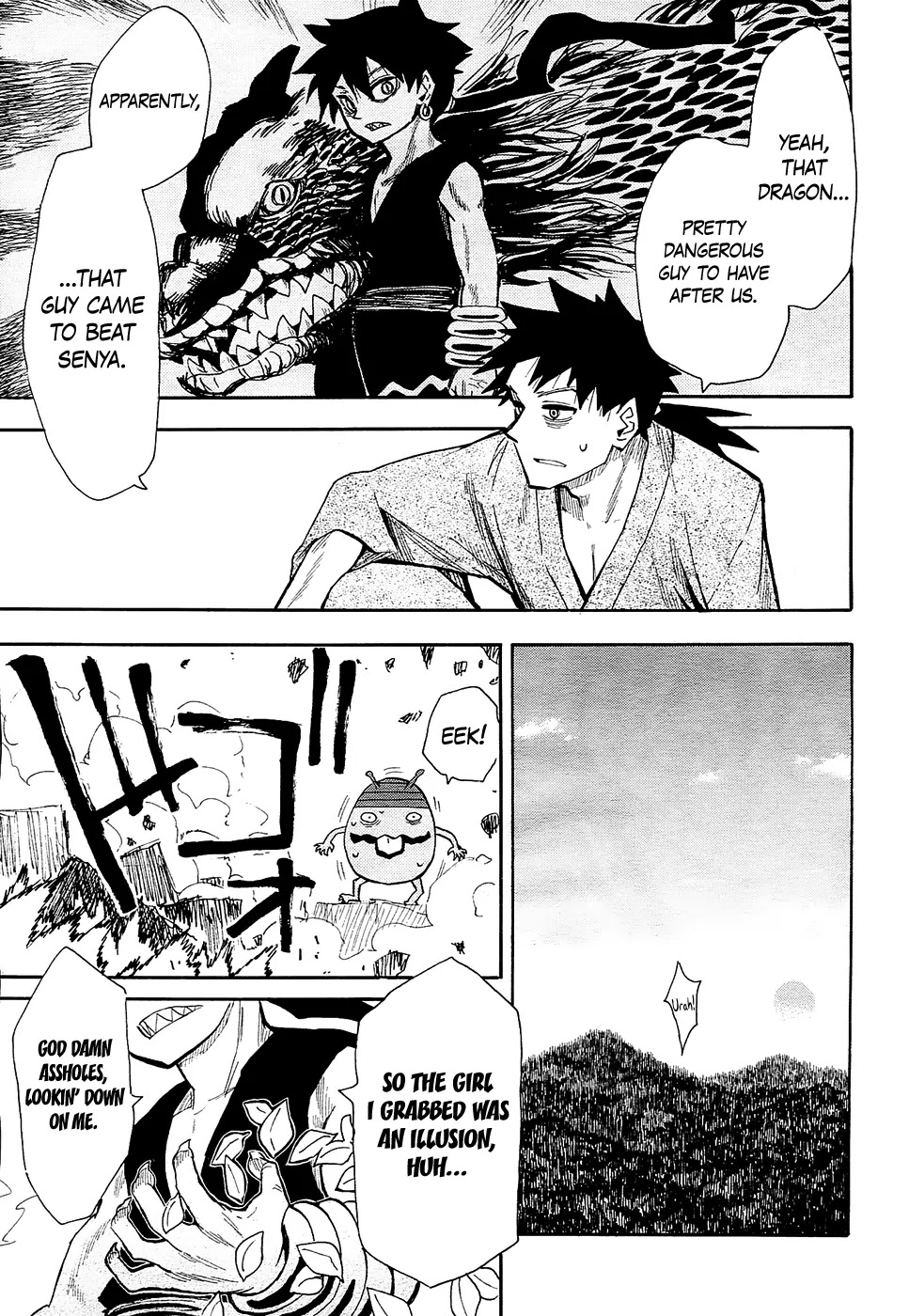 Sengoku Youko Chapter 41 page 33 - Chapter 41: Shinsuke's and Tama's Timeskip