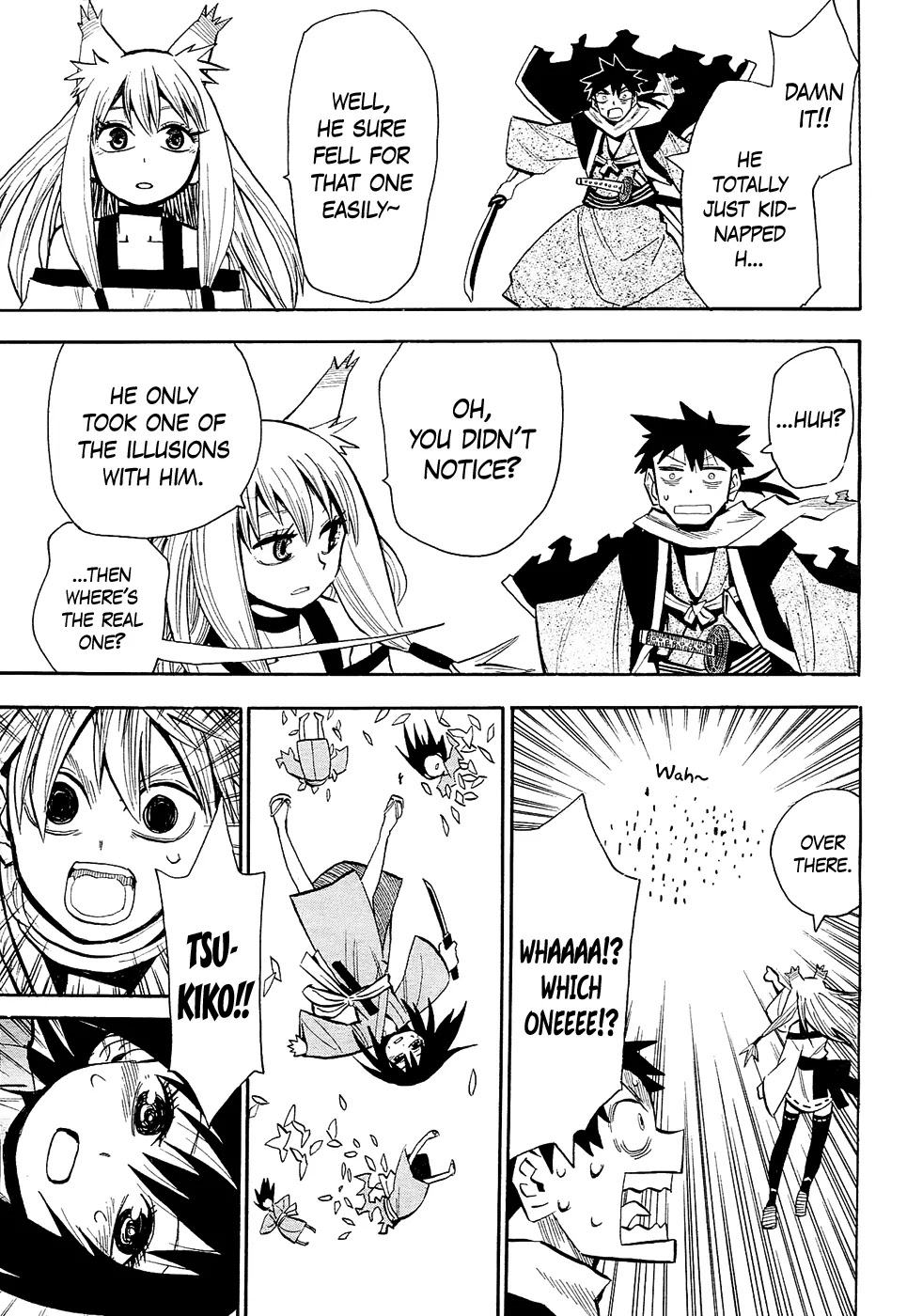 Sengoku Youko Chapter 41 page 8 - Chapter 41: Shinsuke's and Tama's Timeskip